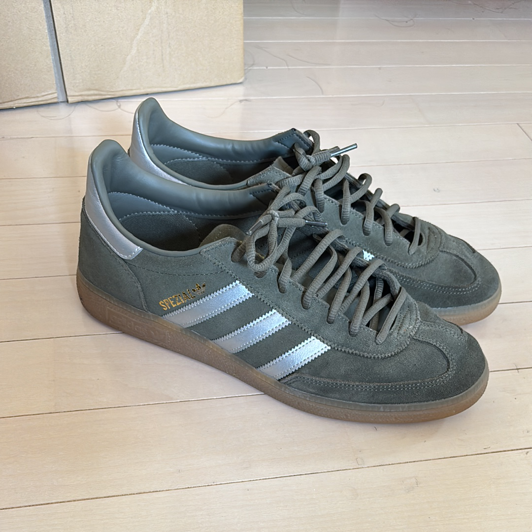 adidas Handball Spezial "Olive Strata/Silver Metallic/Super Yellow"