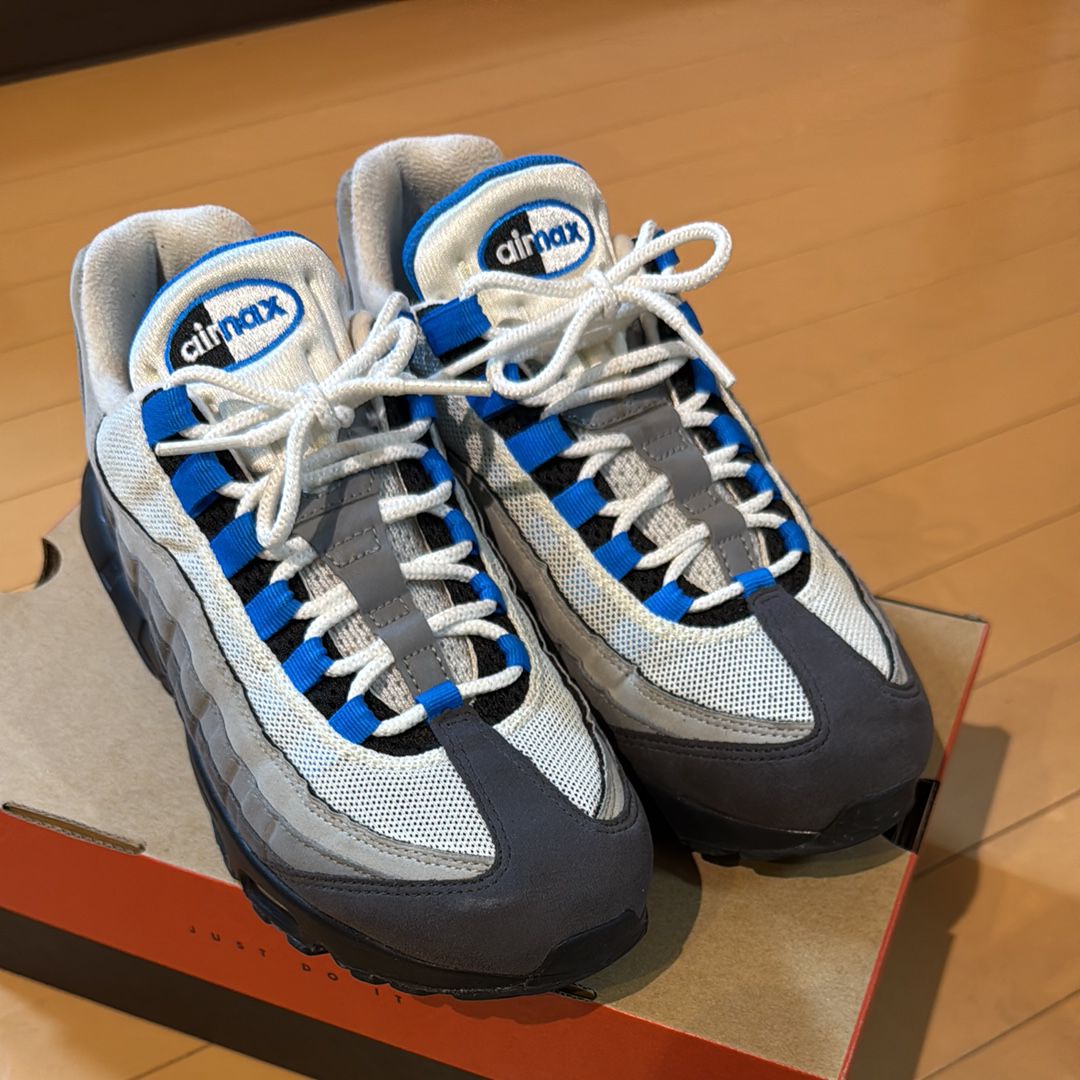 新品　NIKE エアマックス95 クリスタルブルー　新品　未使用品　28cm NIKE 限定 ナイキ エアマックス 95 スニーカー AIR MAX OG