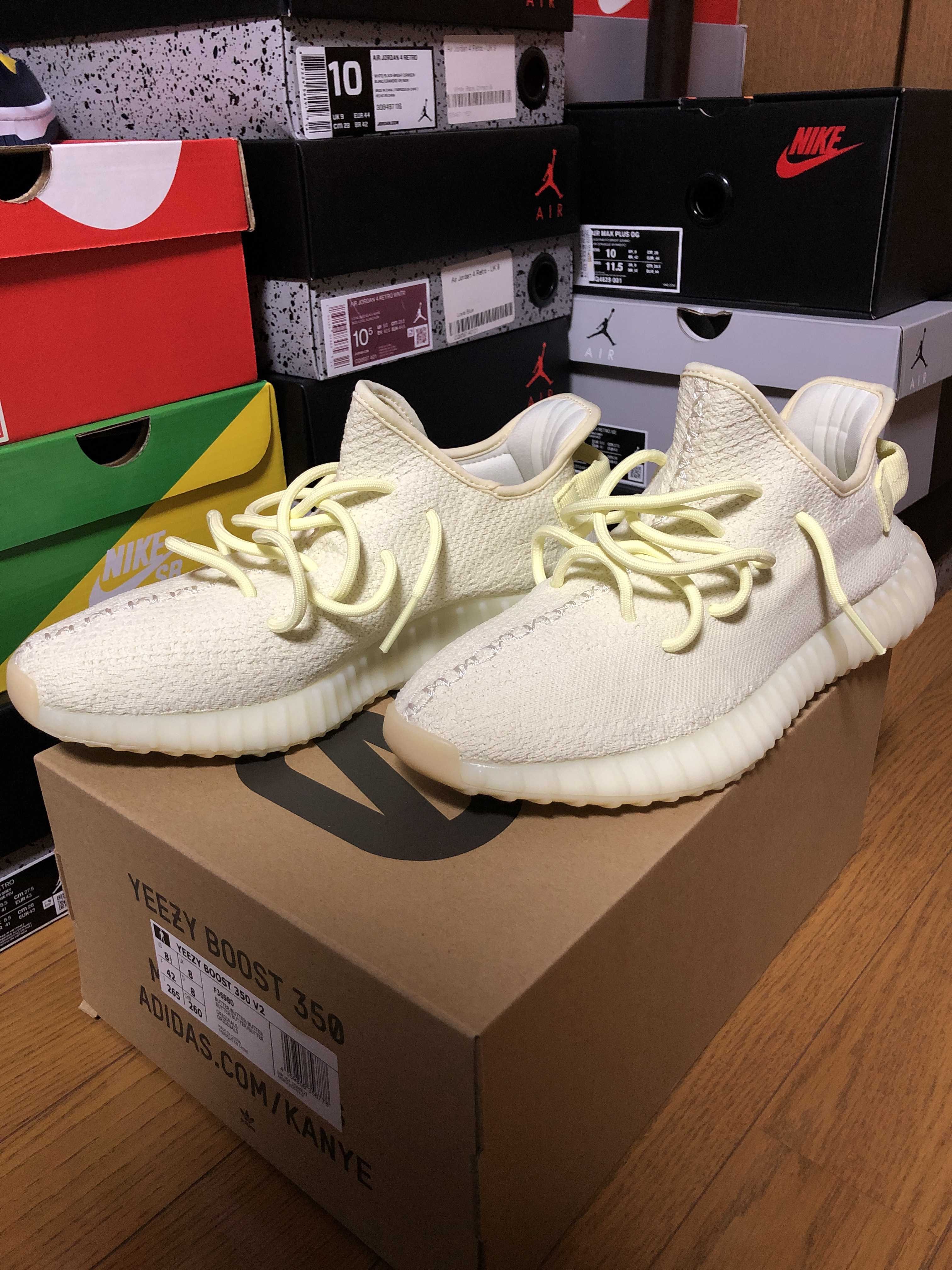 ADIDAS ORIGINALS YEEZY BOOST 350 V2 BUTTER