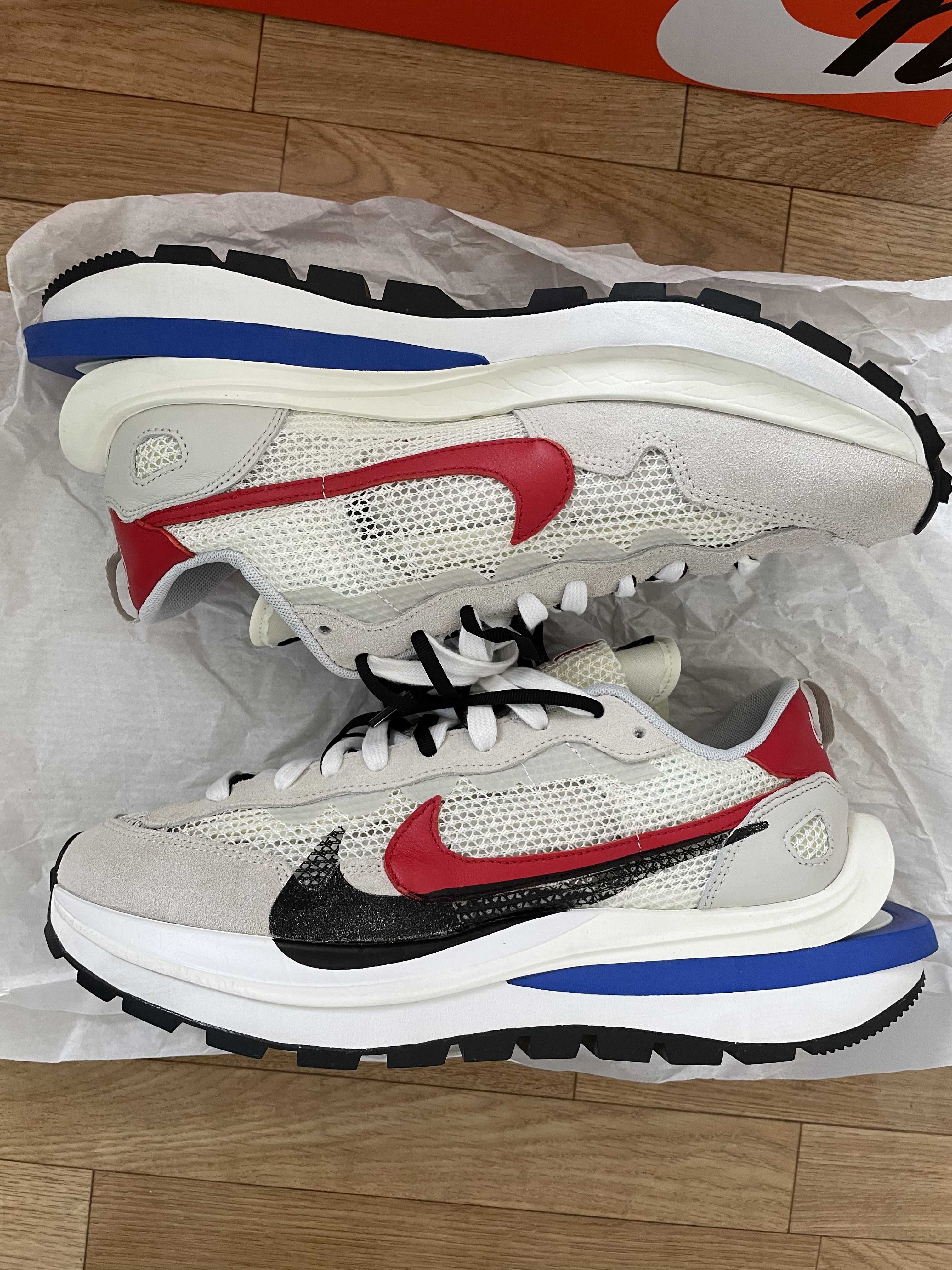 sacai × Nike Vapor Waffle "Royal Fuchsia"