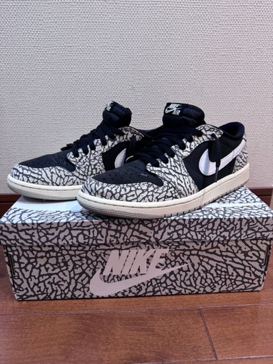 Nike Air Jordan 1 Retro Low OG "Black Cement"