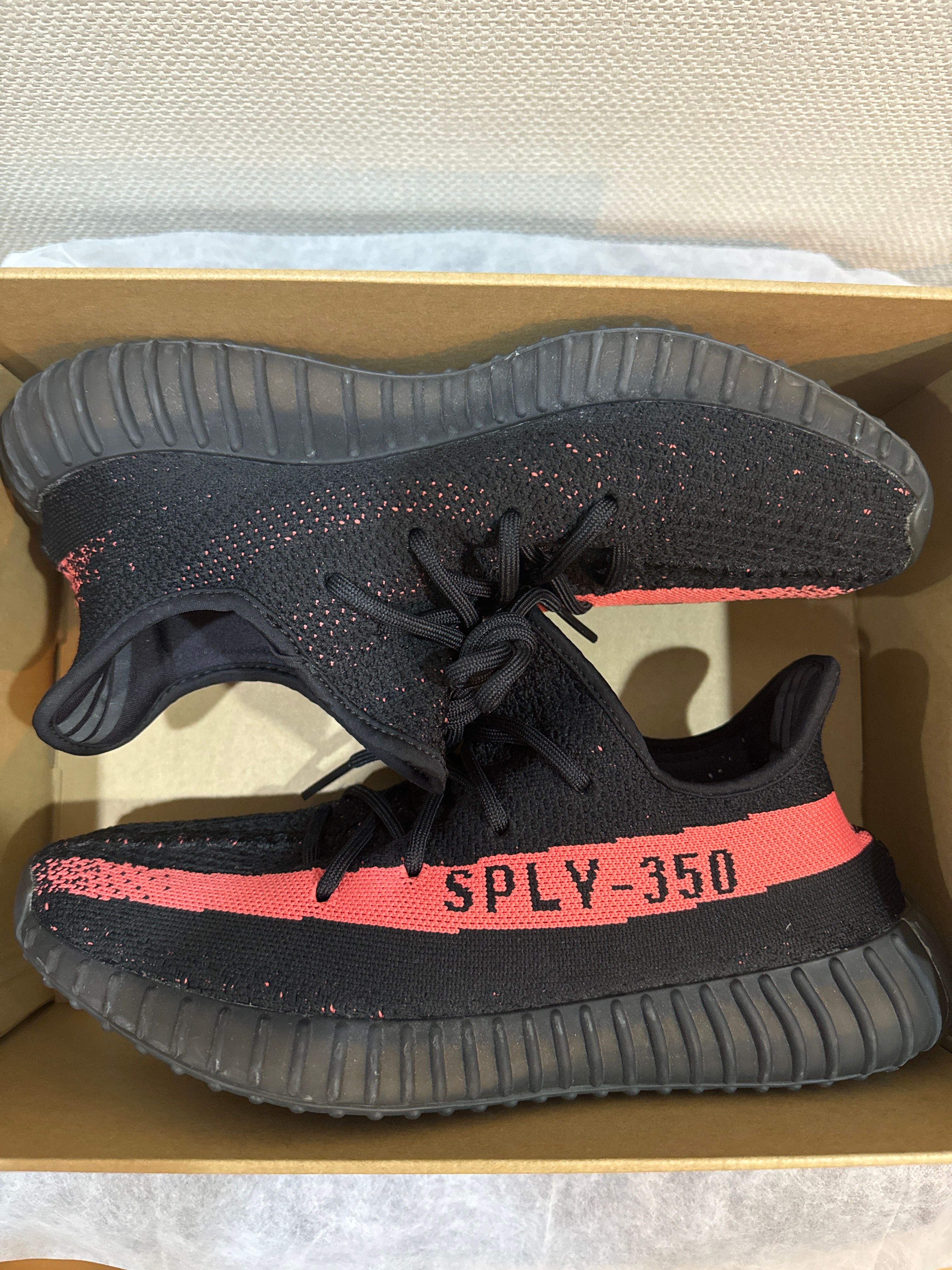 adidas YEEZY Boost 350 V2 "Core Black/Red"