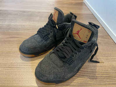 Nike × Levi's Air Jordan 4 "Black Denim" (LEVIS Tab)