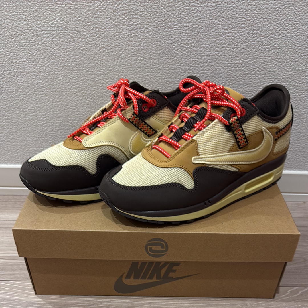 Travis Scott × Nike Air Max 1 "CACT.US Brown"