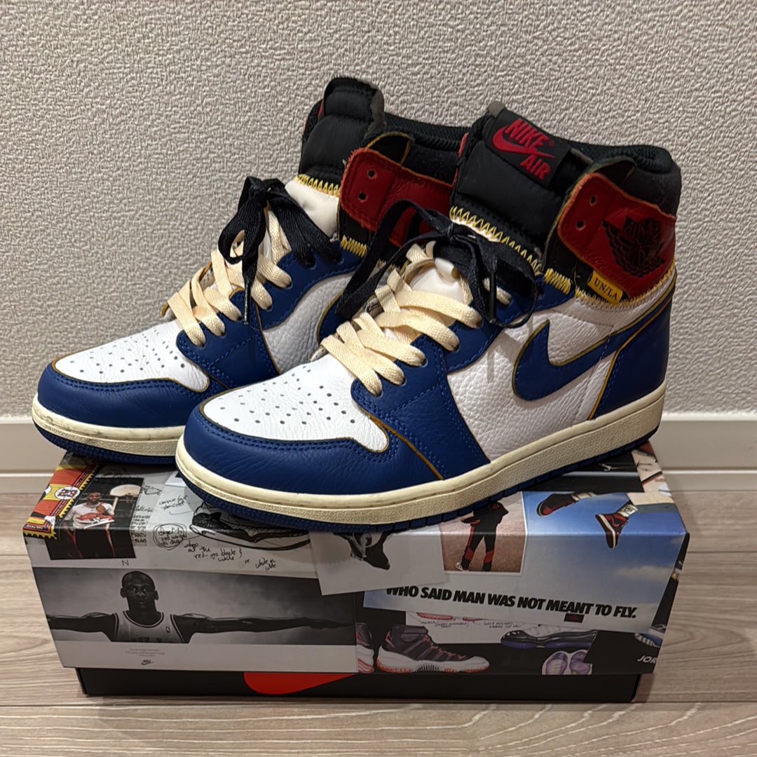 UNION × Nike Air Jordan 1 Retro High OG NRG "Storm Blue/Varsity Red"