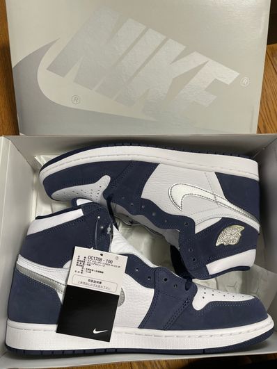 Nike Air Jordan 1 High OG CO.JP "White/Midnight Navy" (2020)(ブリーフケースなし)