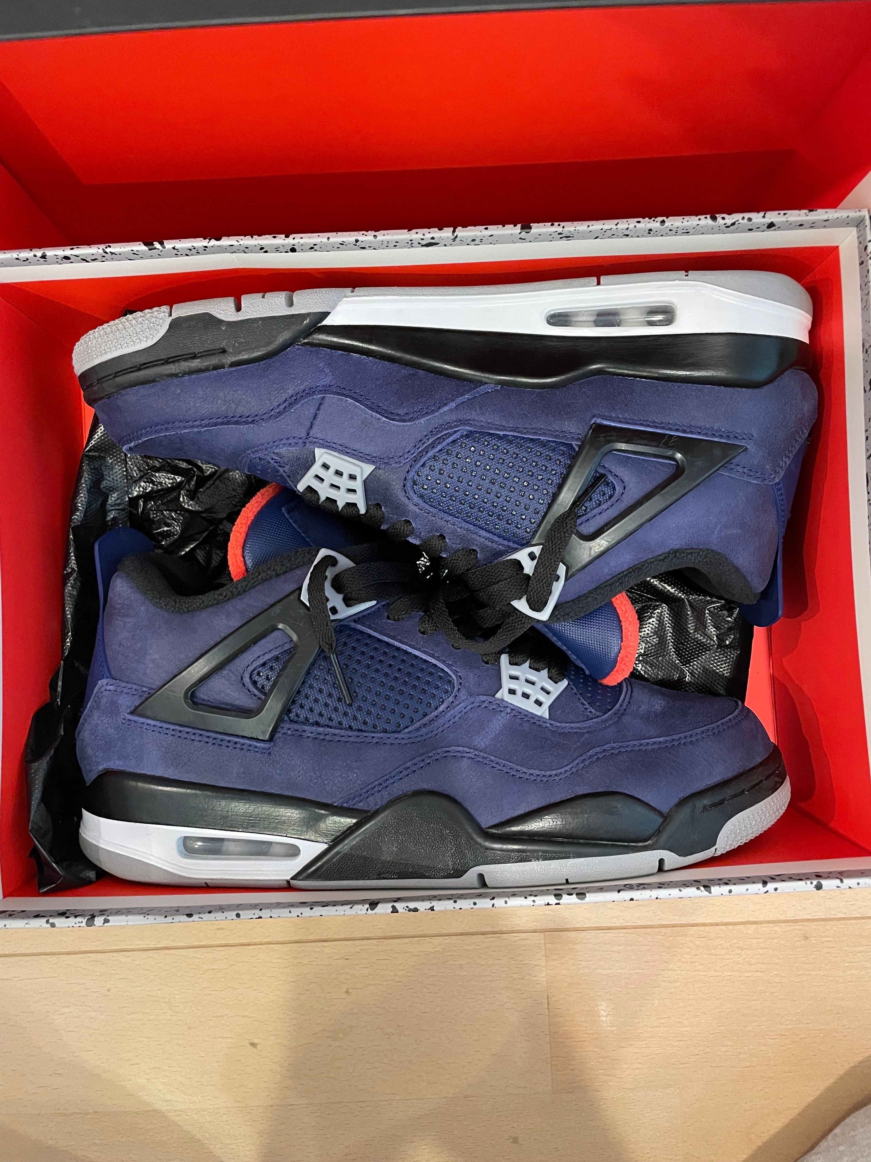 Nike Air Jordan 4 Retro WNTR "Loyal Blue/White/Black"