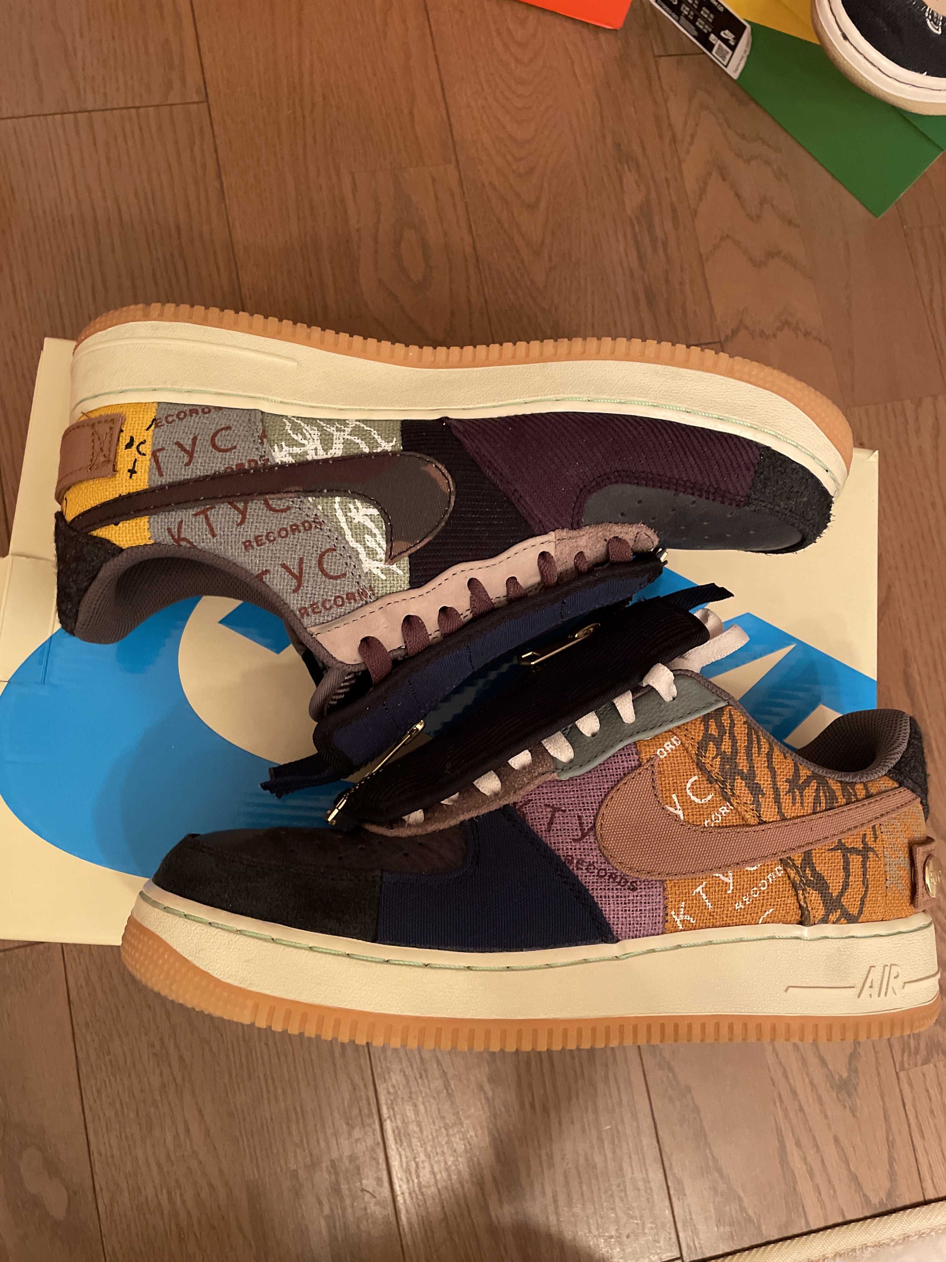 Travis Scott × Nike Air Force 1 Low Cactus Jack "Multi Color"