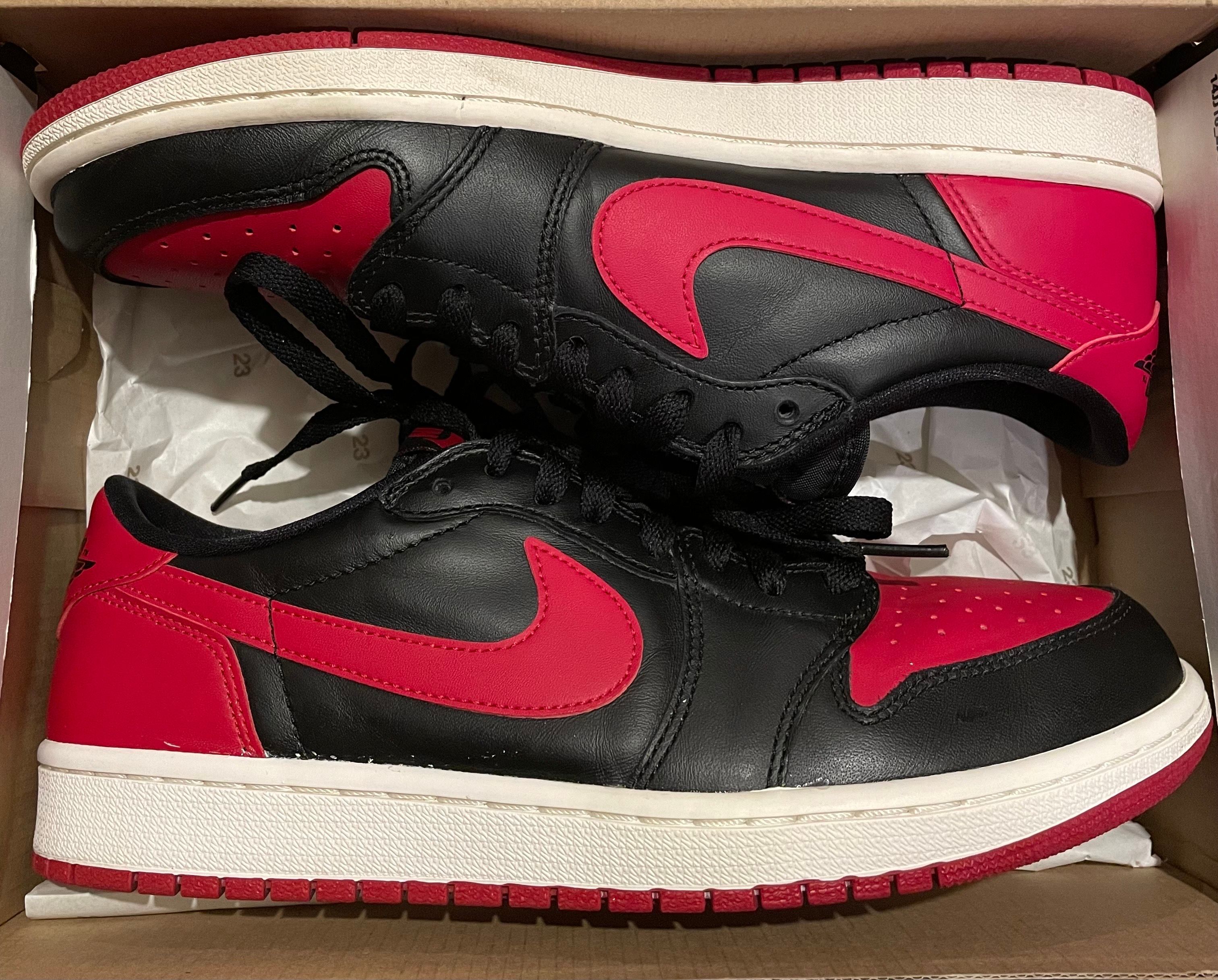 NIKE AIR JORDAN 1 RETRO LOW BRED (2015)