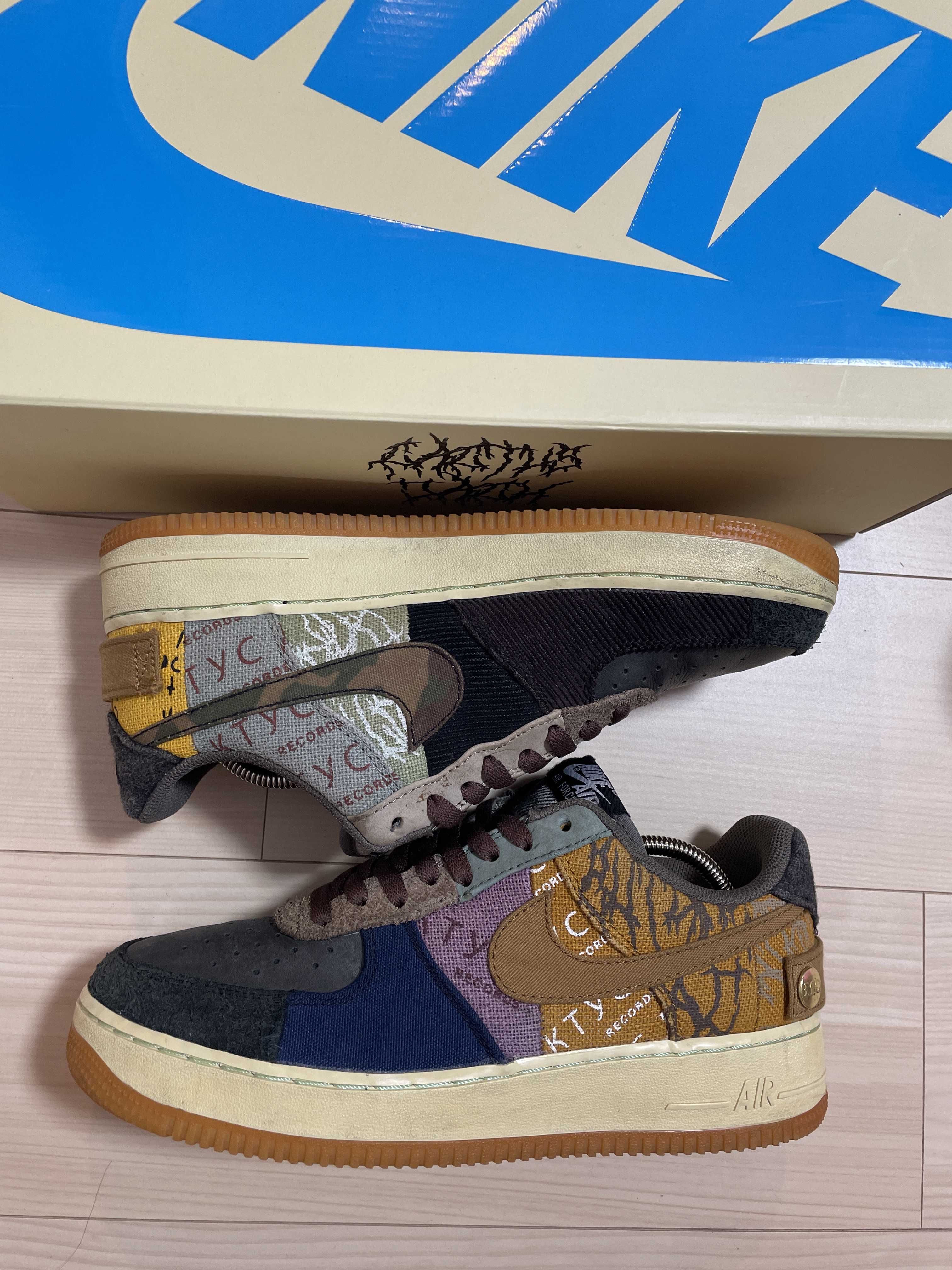 Travis Scott × Nike Air Force 1 Low Cactus Jack "Multi Color"