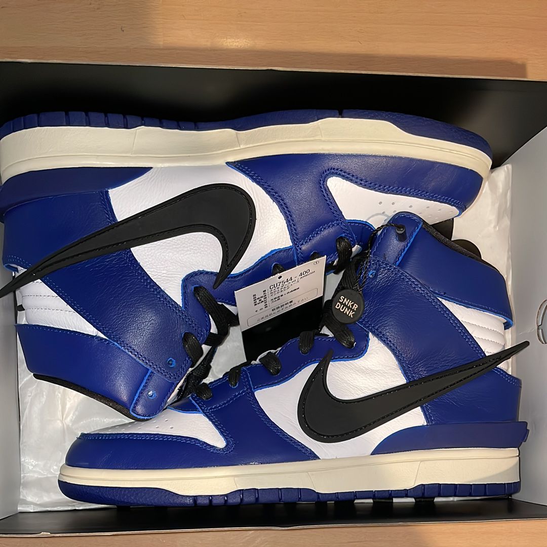 AMBUSH × NIKE DUNK HIGH "DEEP ROYAL"