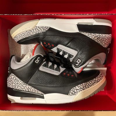 Nike Air Jordan 3 Retro OG "Black Cement" (2018)