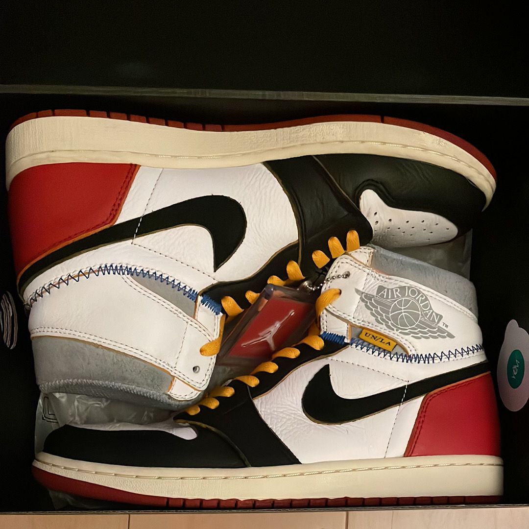 UNION × Nike Air Jordan 1 Retro High OG NRG "Varsity Red/Wolf Grey"