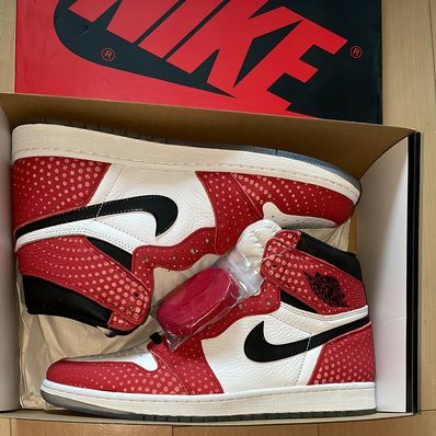 Spiderman × Nike Air Jordan 1 Origin Story "Gym Red/White/Photo Blue/Black"
