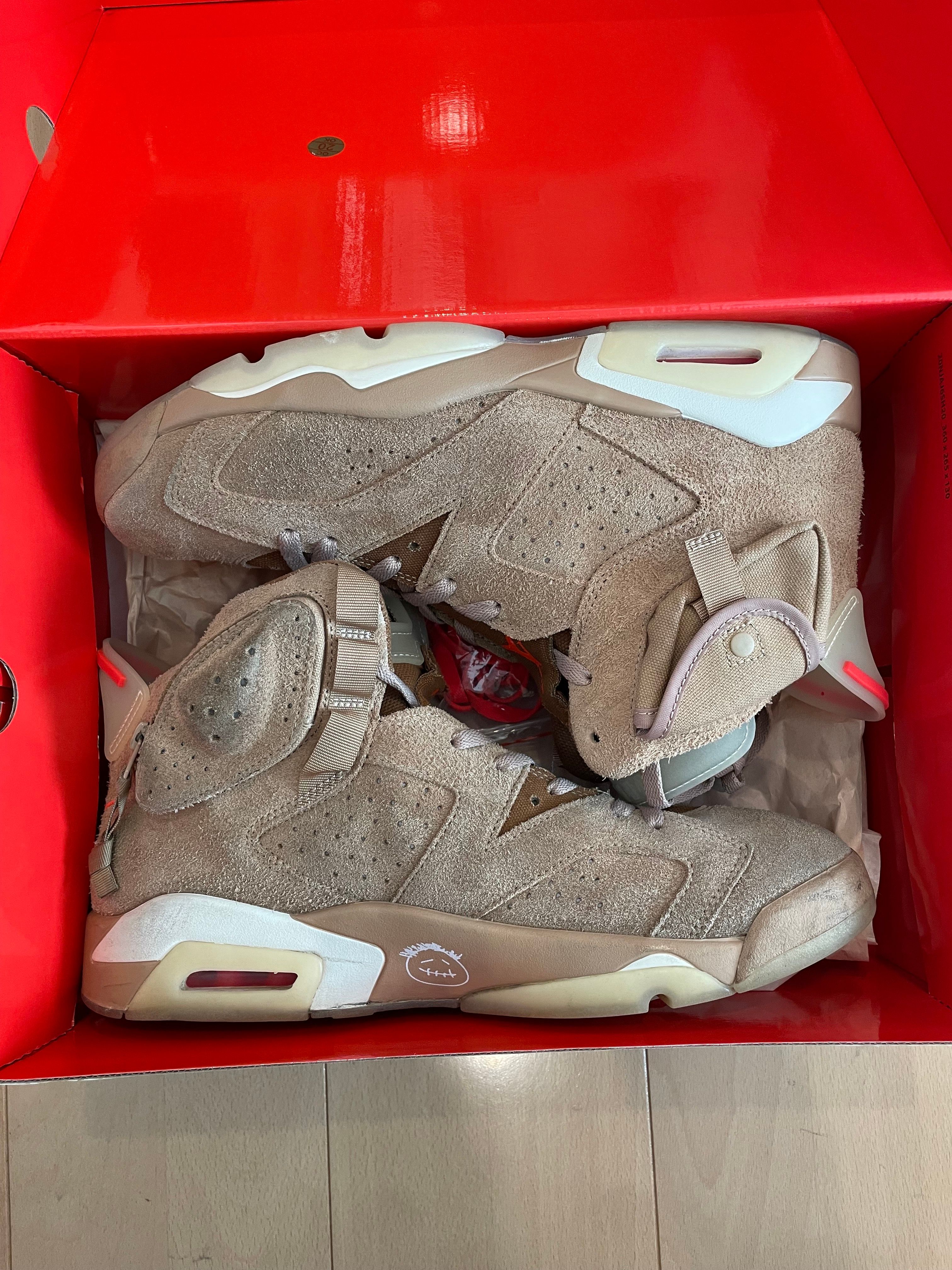 Travis Scott × Nike Air Jordan 6 "British Khaki"