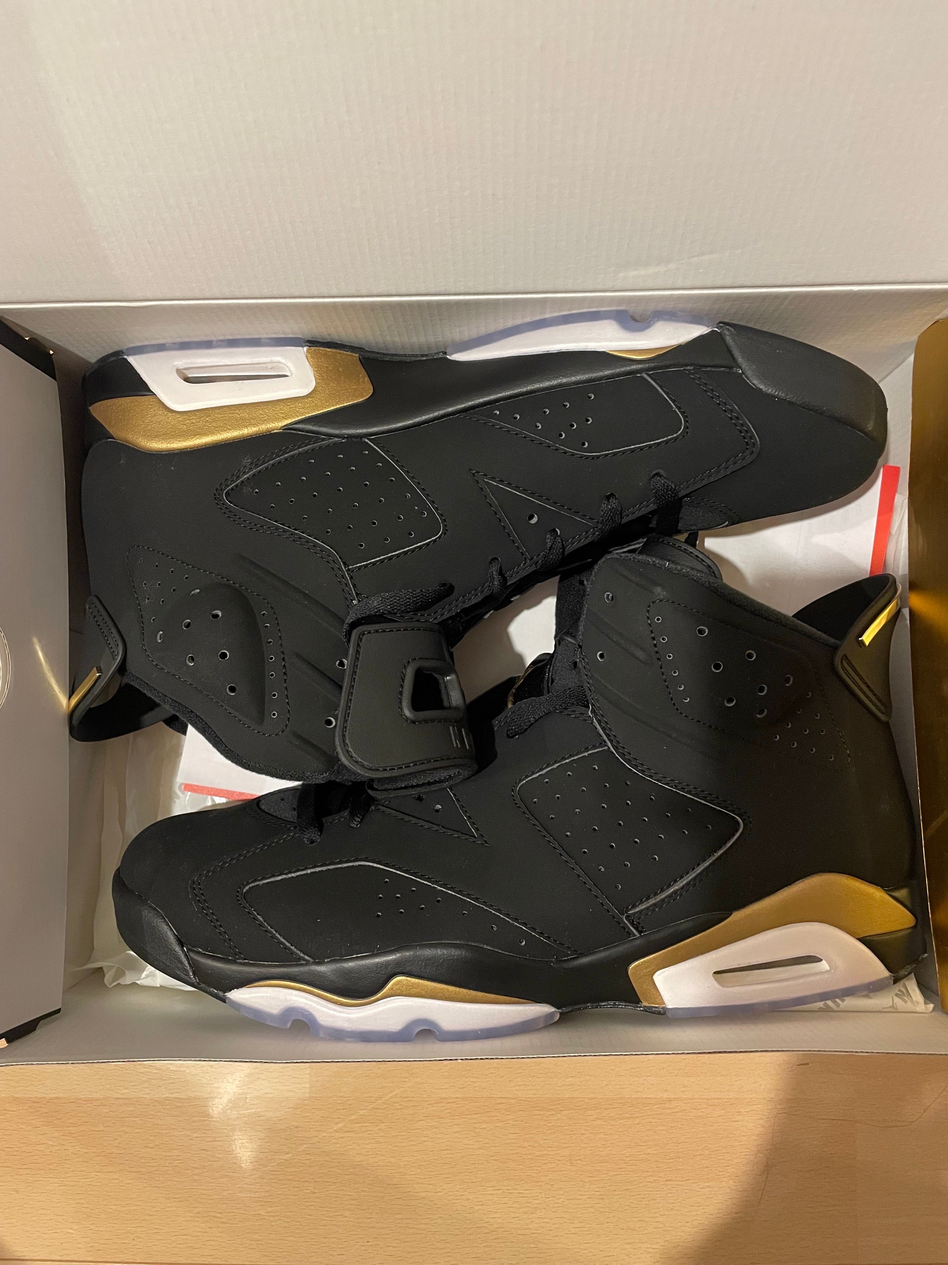 Nike Air Jordan 6 DMP "Black/Metallic Gold" (2020)  