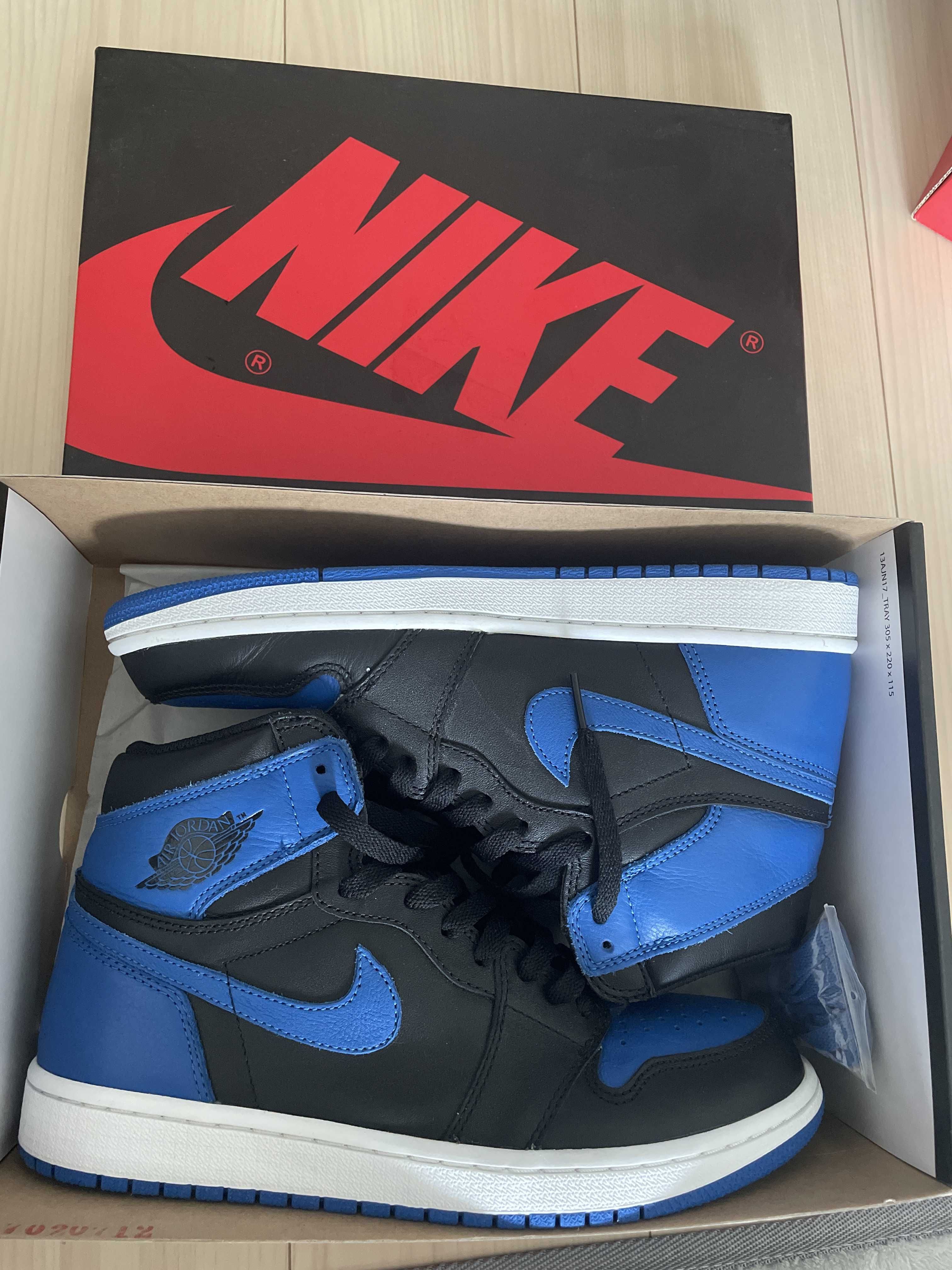 Nike Air Jordan 1 Retro High OG "Royal" (2017)