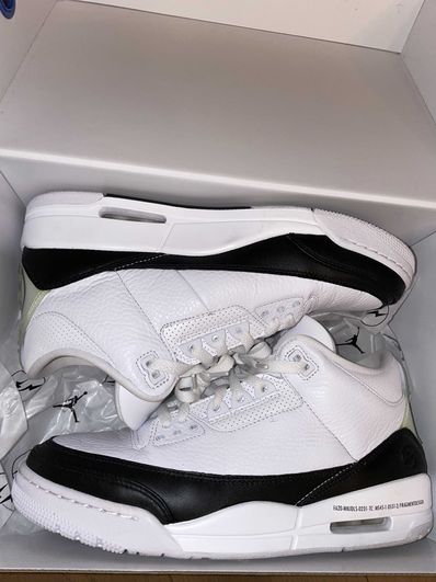 Fragment × Nike Air Jordan 3 "White/Black"