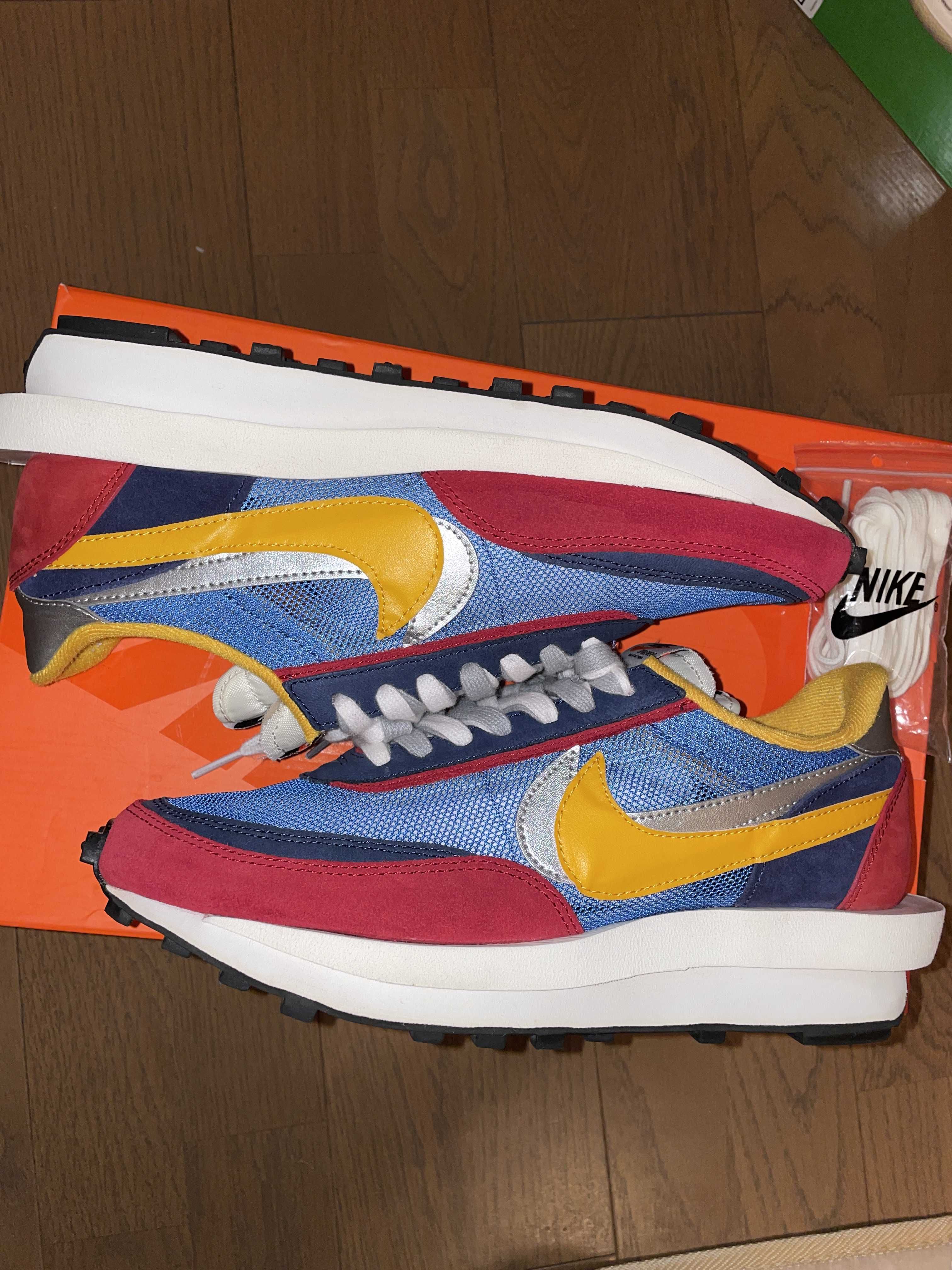 sacai × Nike LDV Waffle "Red/Blue"