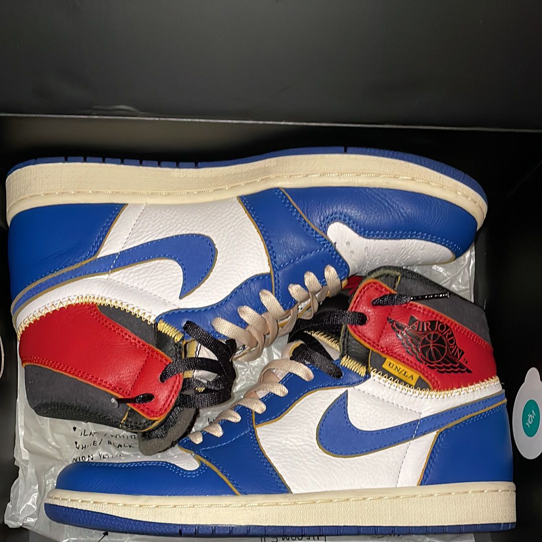 Union × Nike Air Jordan 1 Retro High OG NRG "Storm Blue/Varsity Red"