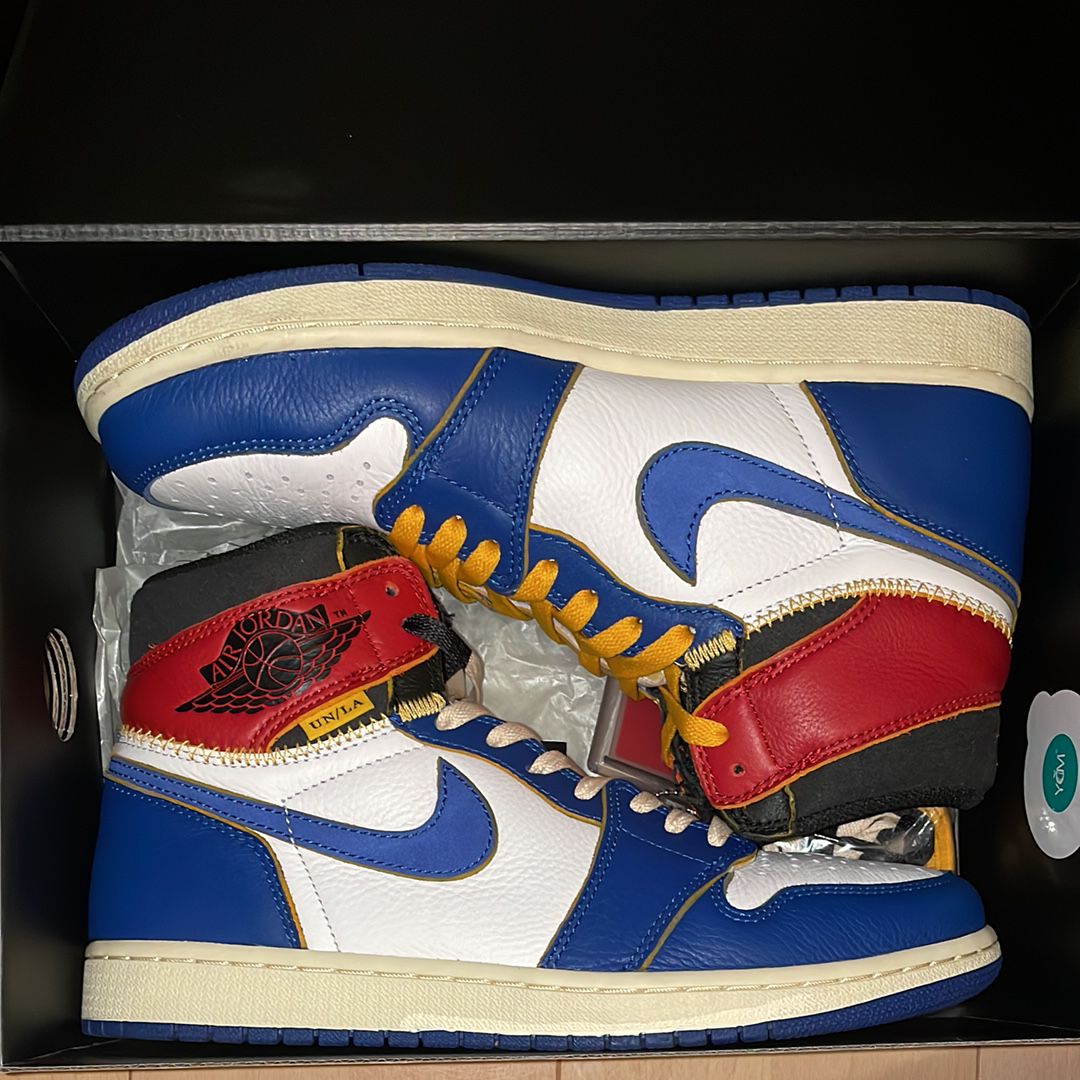 Union × Nike Air Jordan 1 Retro High OG NRG "Storm Blue/Varsity Red"