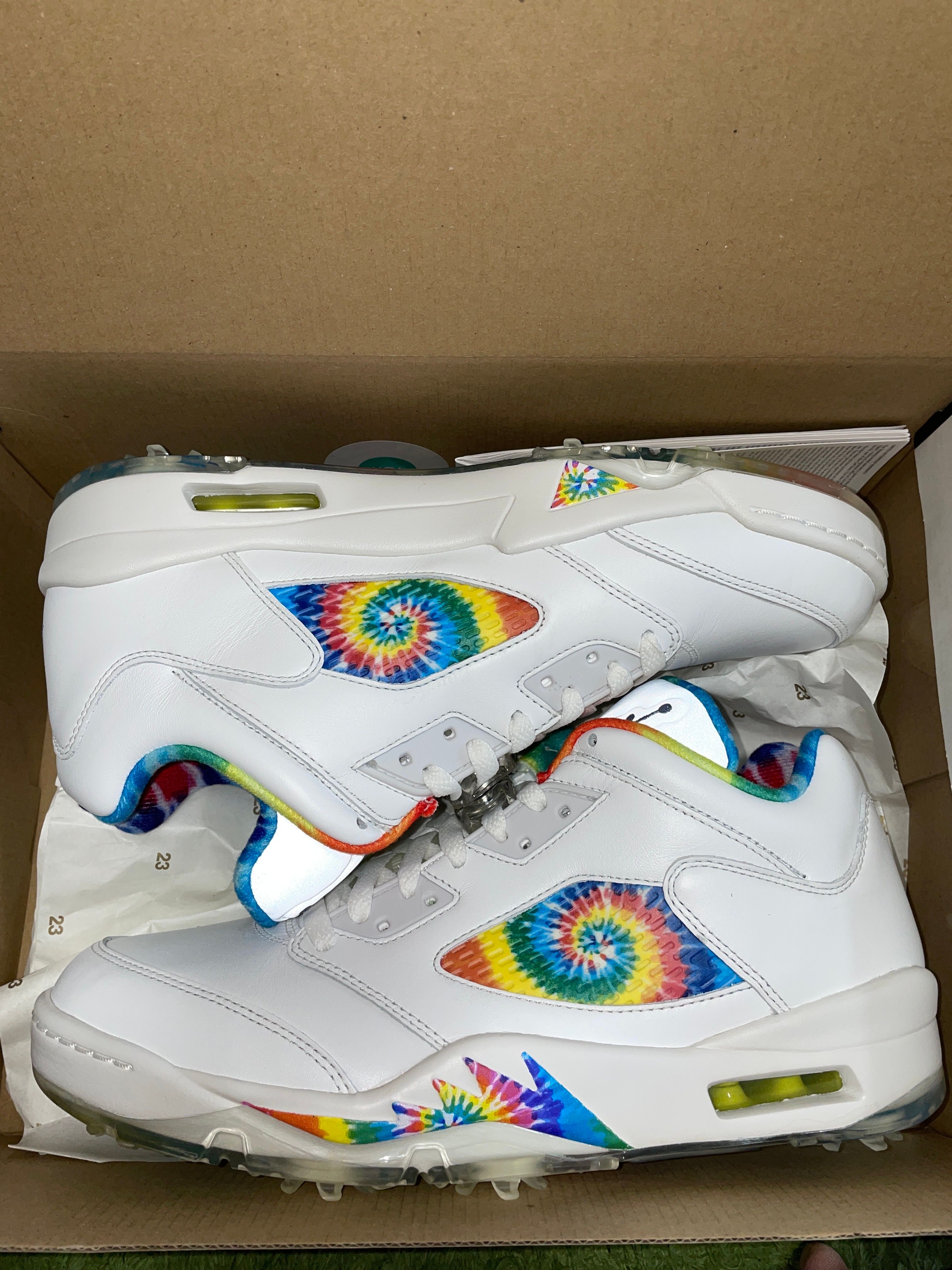 Nike Air Jordan 5 Retro Low Golf "Tie Dye"
