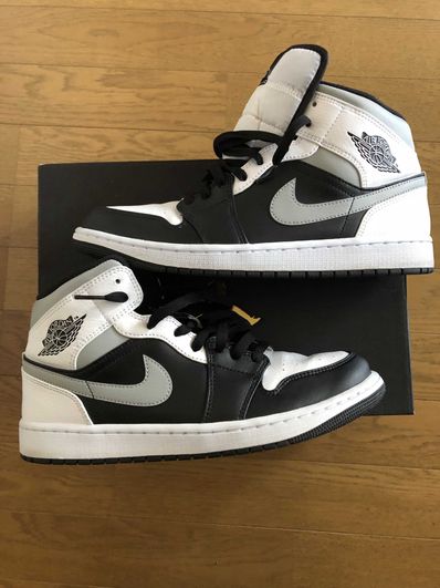 NIKE AIR JORDAN 1 MID "WHITE SHADOW"