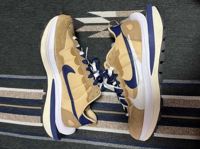 Sacai × Nike Vapor Waffle "Sesame And Blue Void"