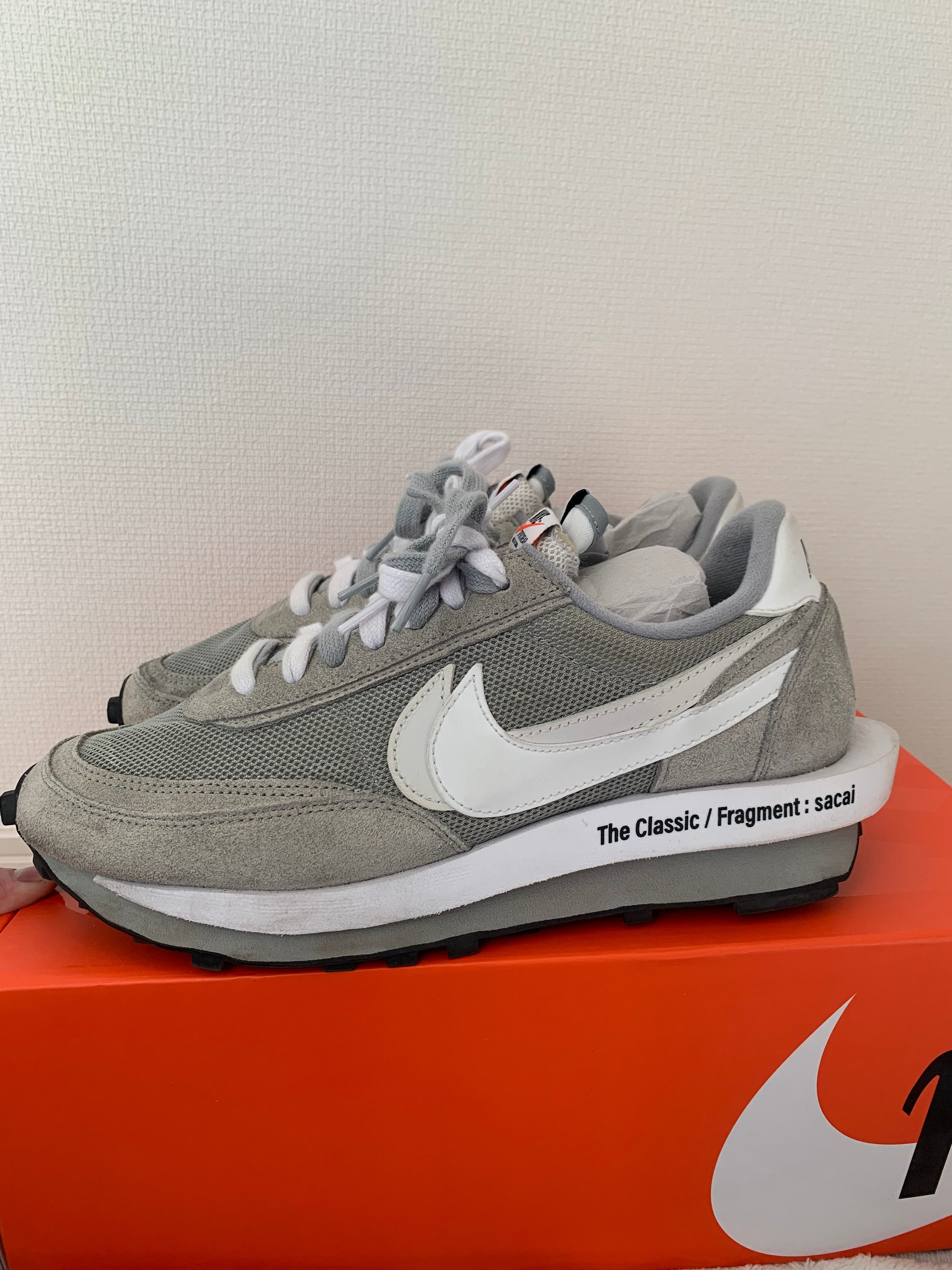 Fragment × sacai × Nike LD Waffle "Light Smoke Grey"