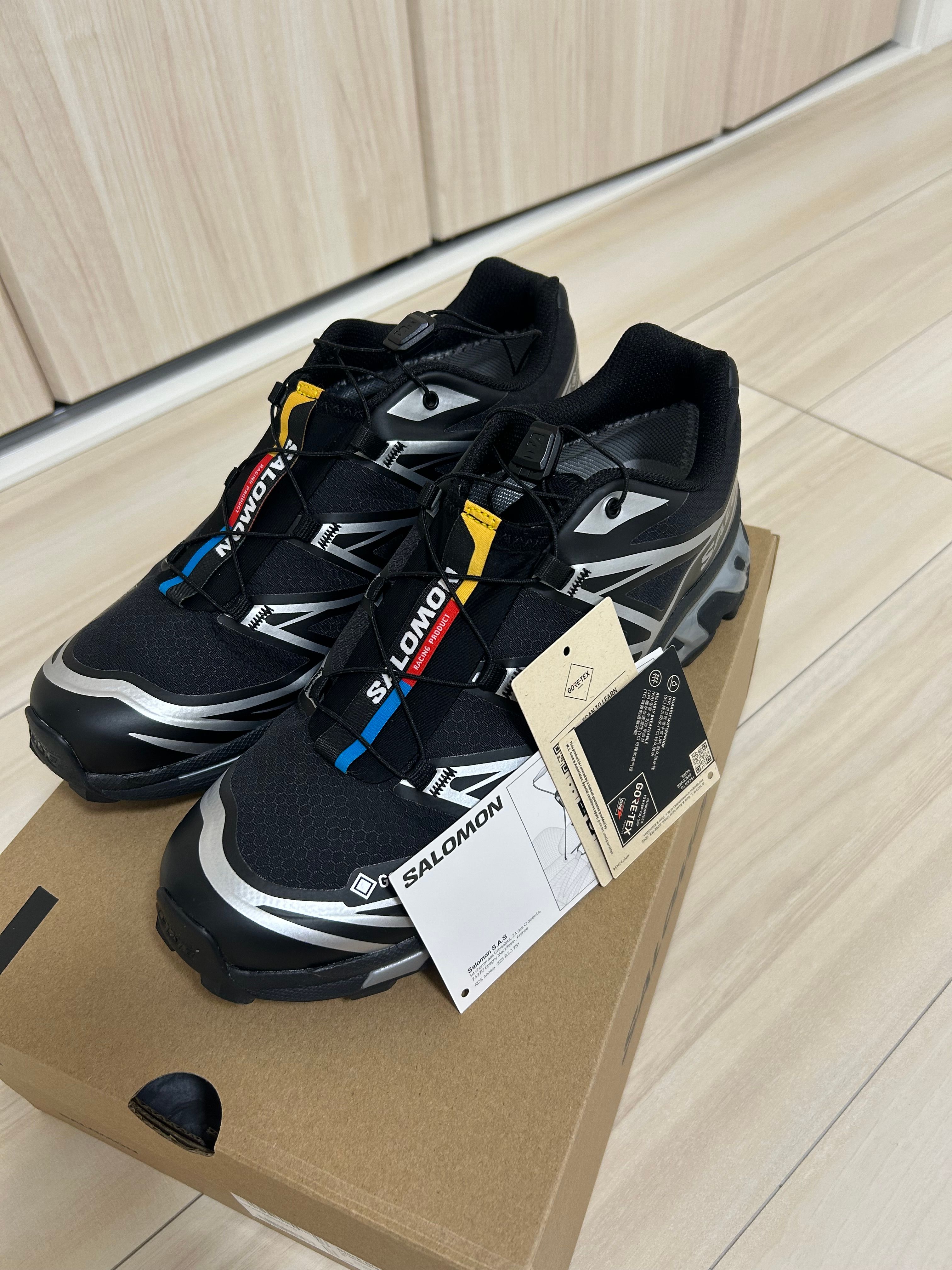 Salomon XT-6 GORE-TEX "Black/Footwear Silver"