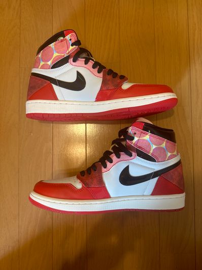 Spider-Man × Nike Air Jordan 1 Retro High OG SP "Spider-Man: Across the Spider-Verse/University Red"