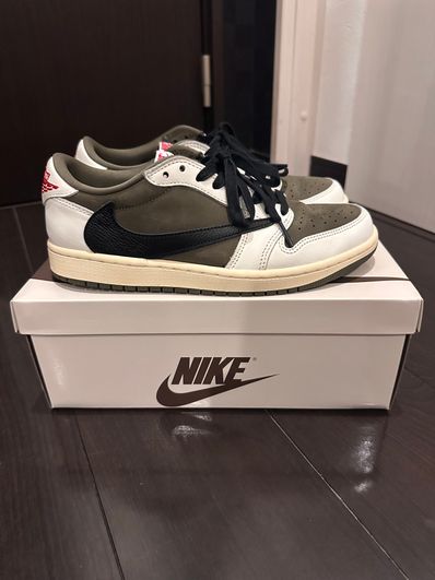 Travis Scott × Nike Air Jordan 1 Low OG SP "Reverse Olive"