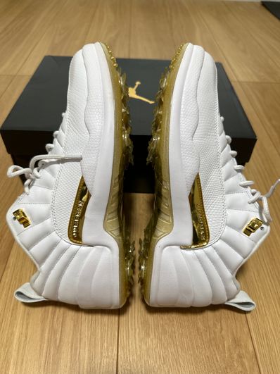 Nike Air Jordan 12 Low Golf "Metallic Gold"
