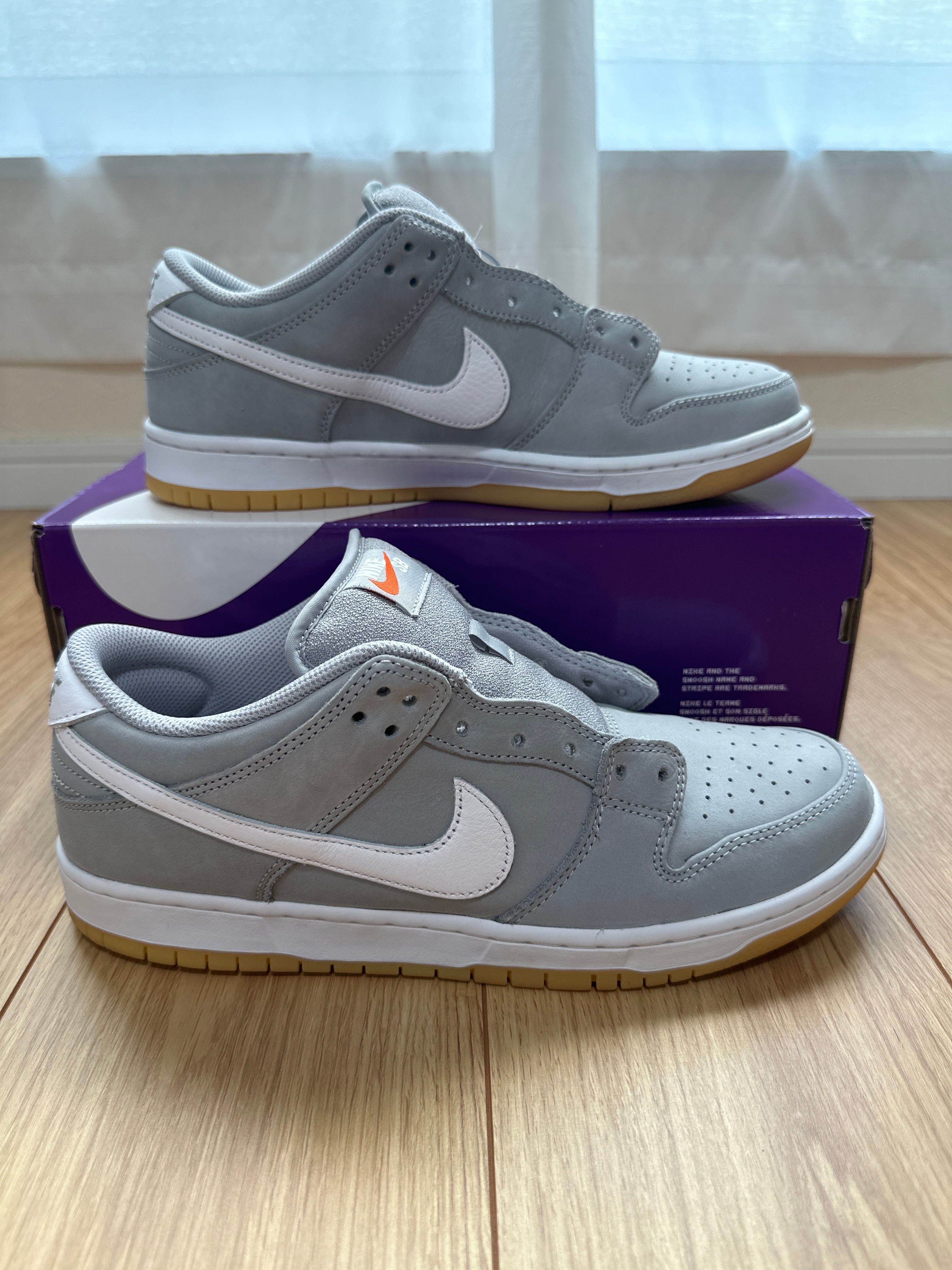 Nike SB Dunk Low Orange Label "Grey Gum"