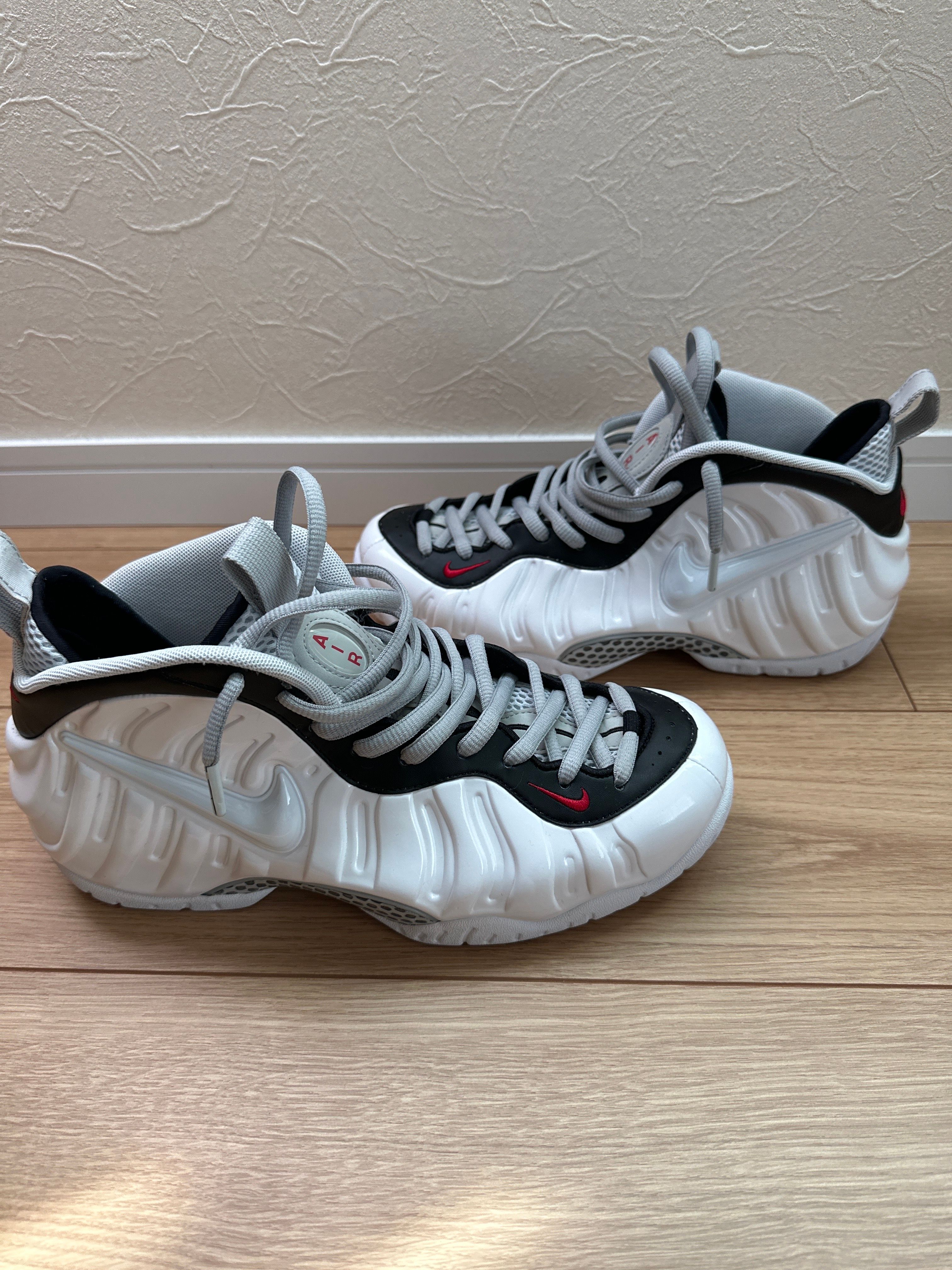Nike Air Foamposite Pro "White Black University Red"