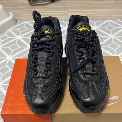 Corteiz × Nike Air Max 95 "Black and Tour Yellow"