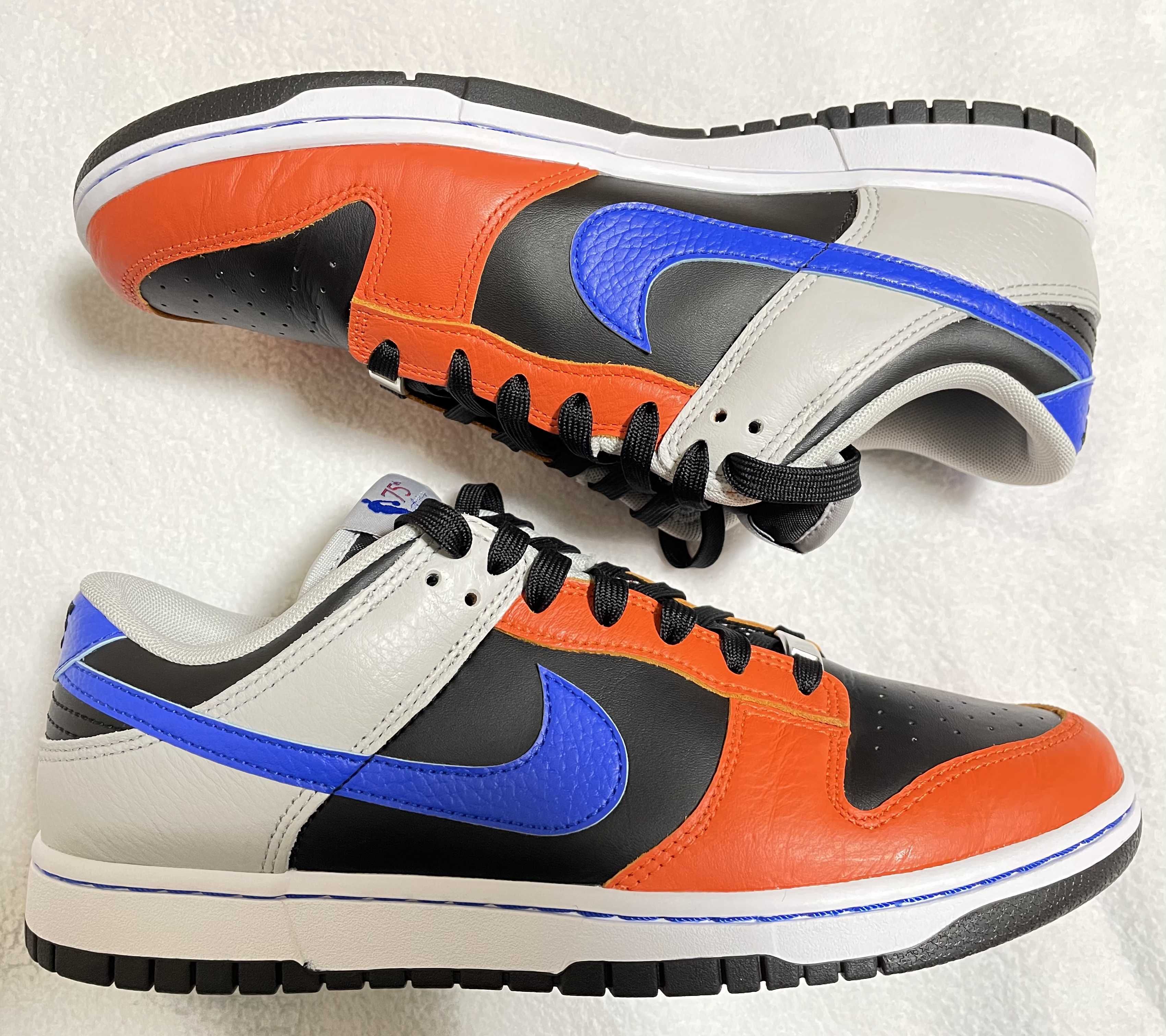 NBA × Nike Dunk Low EMB 75th Anniversary "New York Knicks"