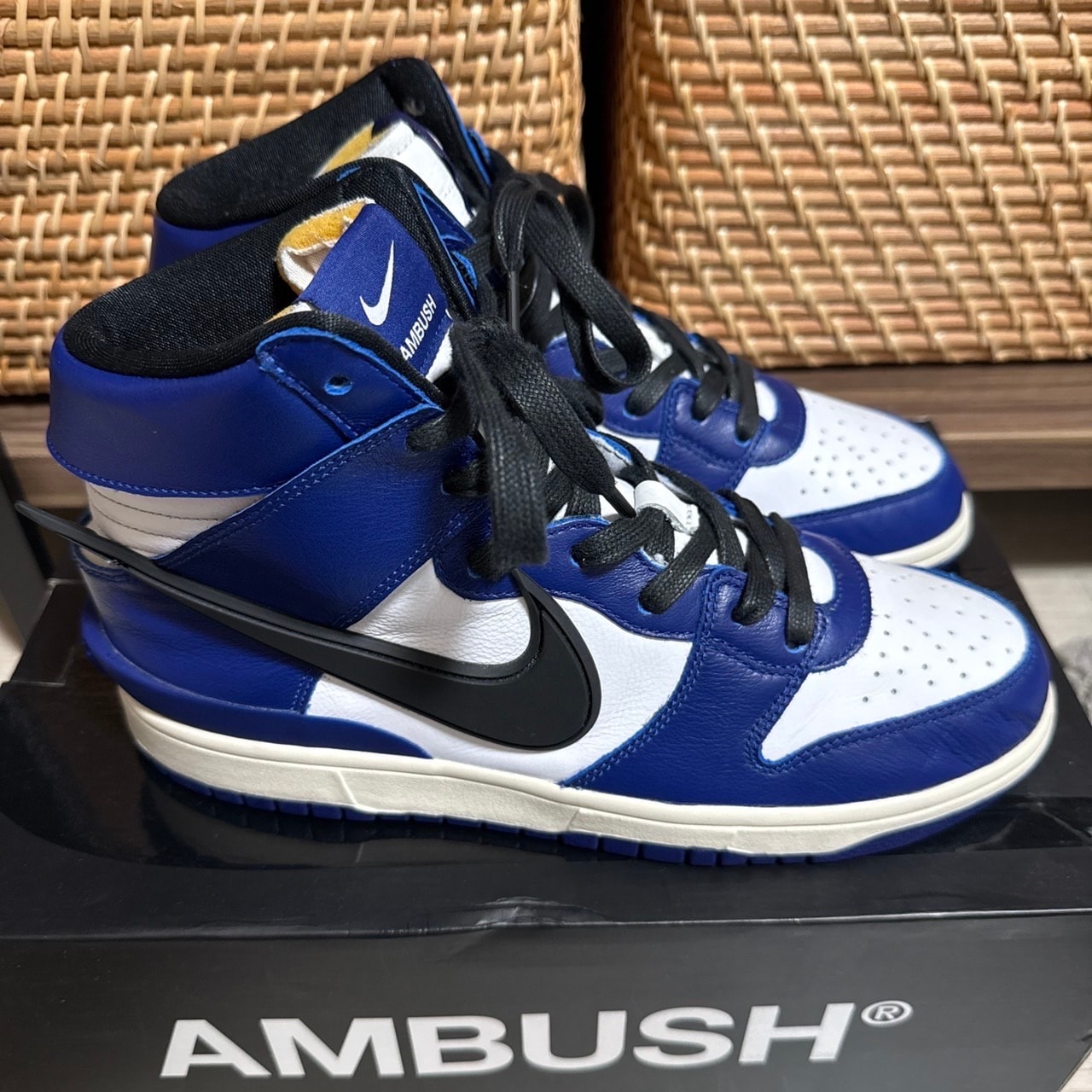 AMBUSH × NIKE DUNK HIGH "DEEP ROYAL"