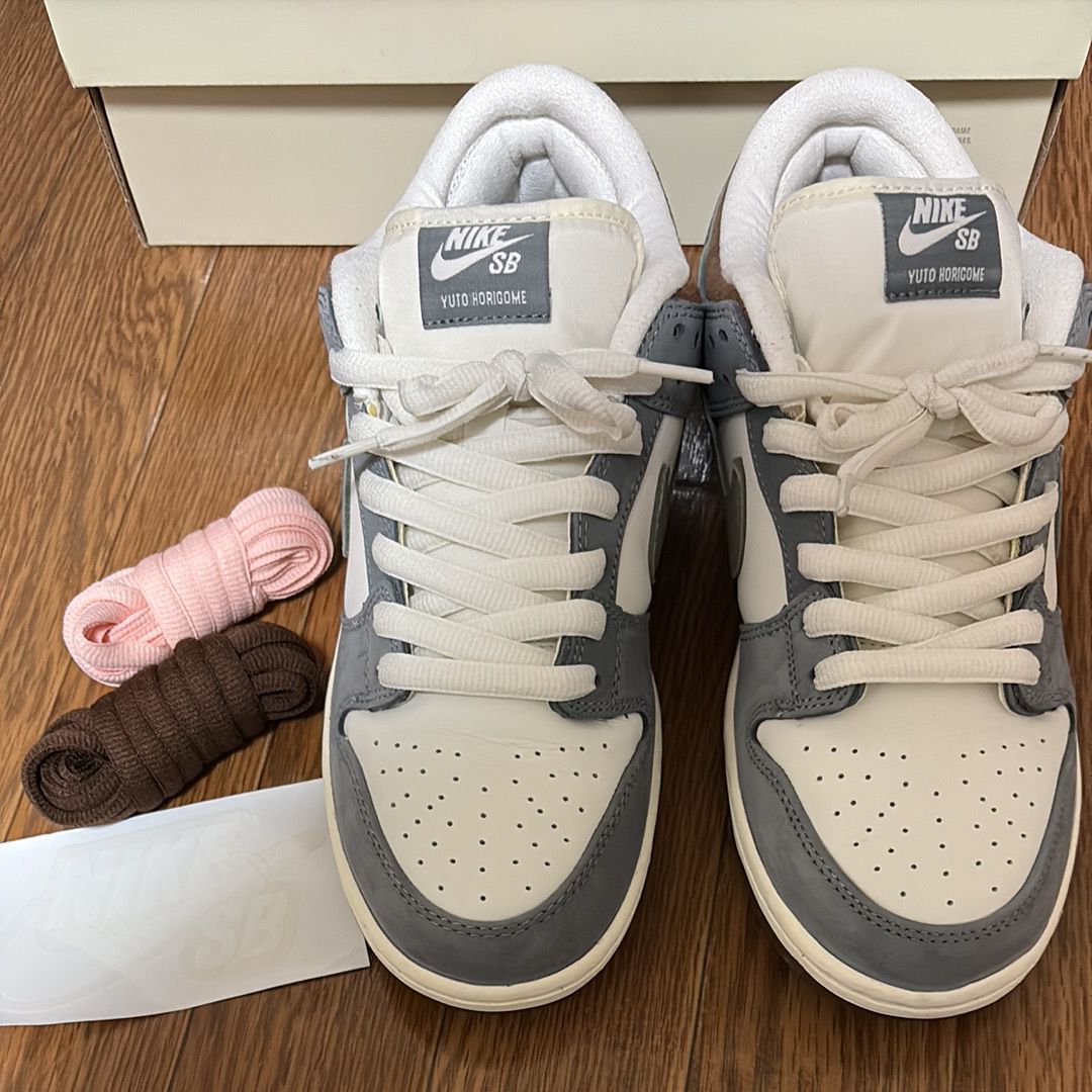 堀米 雄斗(Yuto Horigome) × Nike SB Dunk Low Pro QS "Wolf Grey"