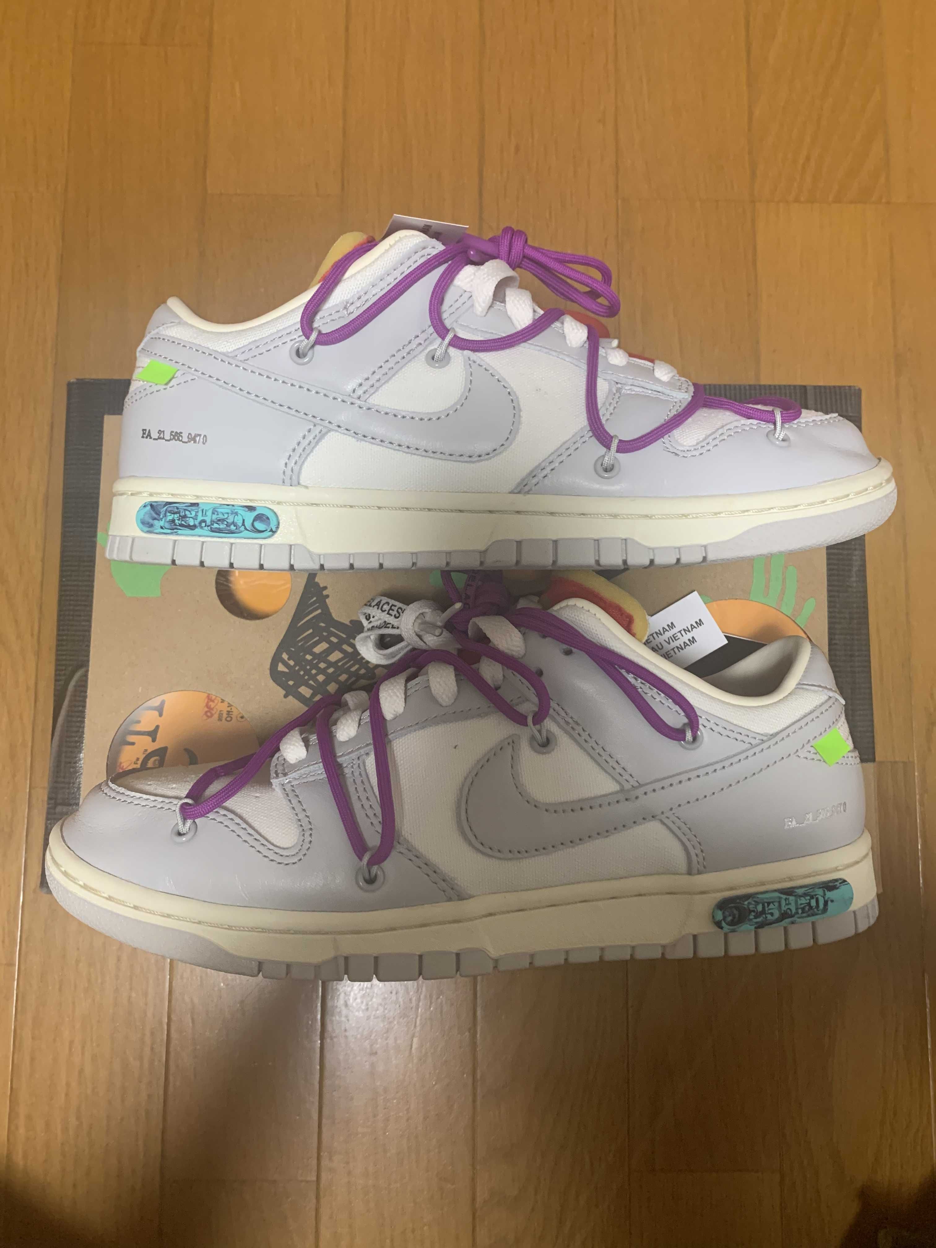 Off-White × Nike Dunk Low 1 of 50 "Lot.45"