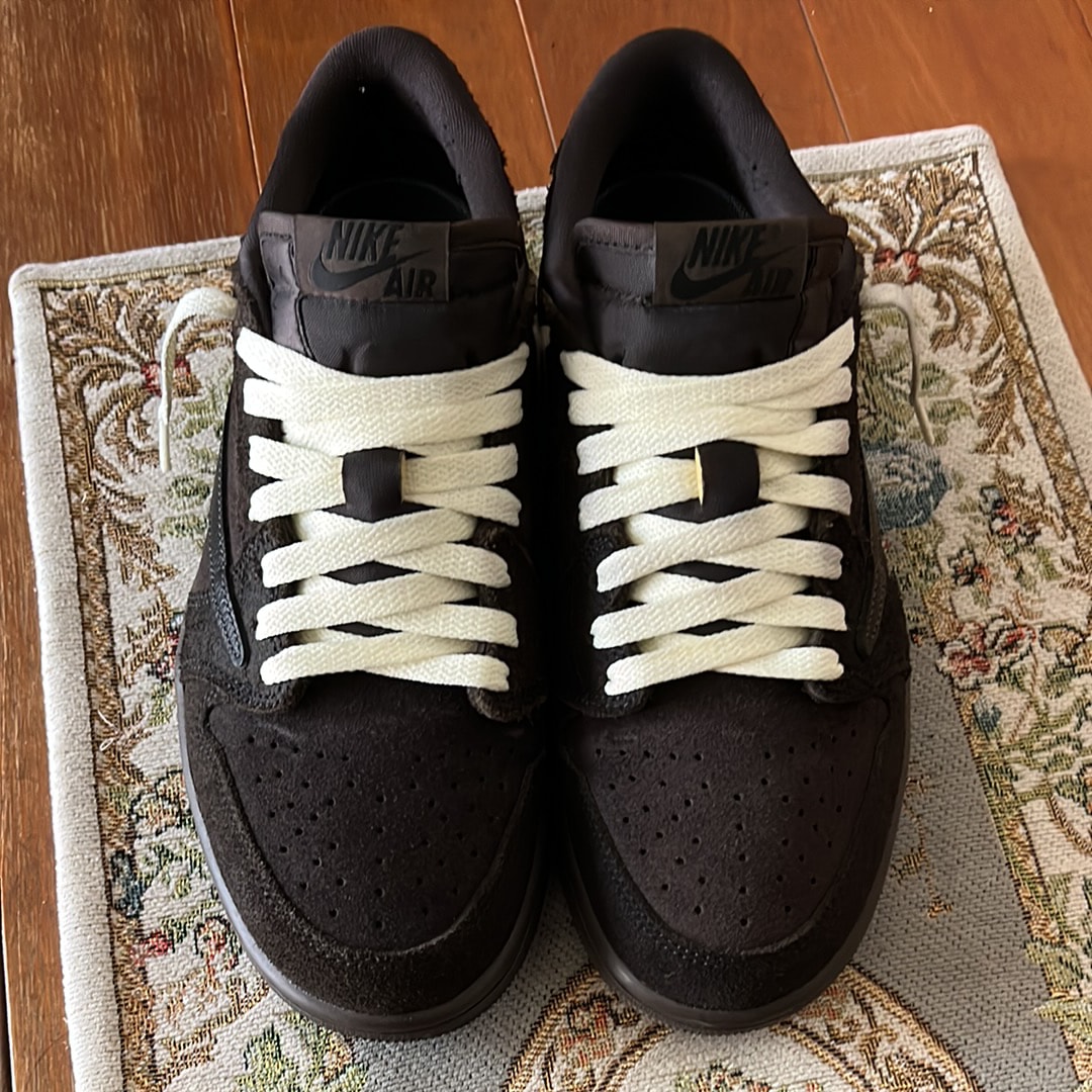 Travis Scott × Nike Air Jordan 1 Low OG SP "Velvet Brown and Dark Mocha"
