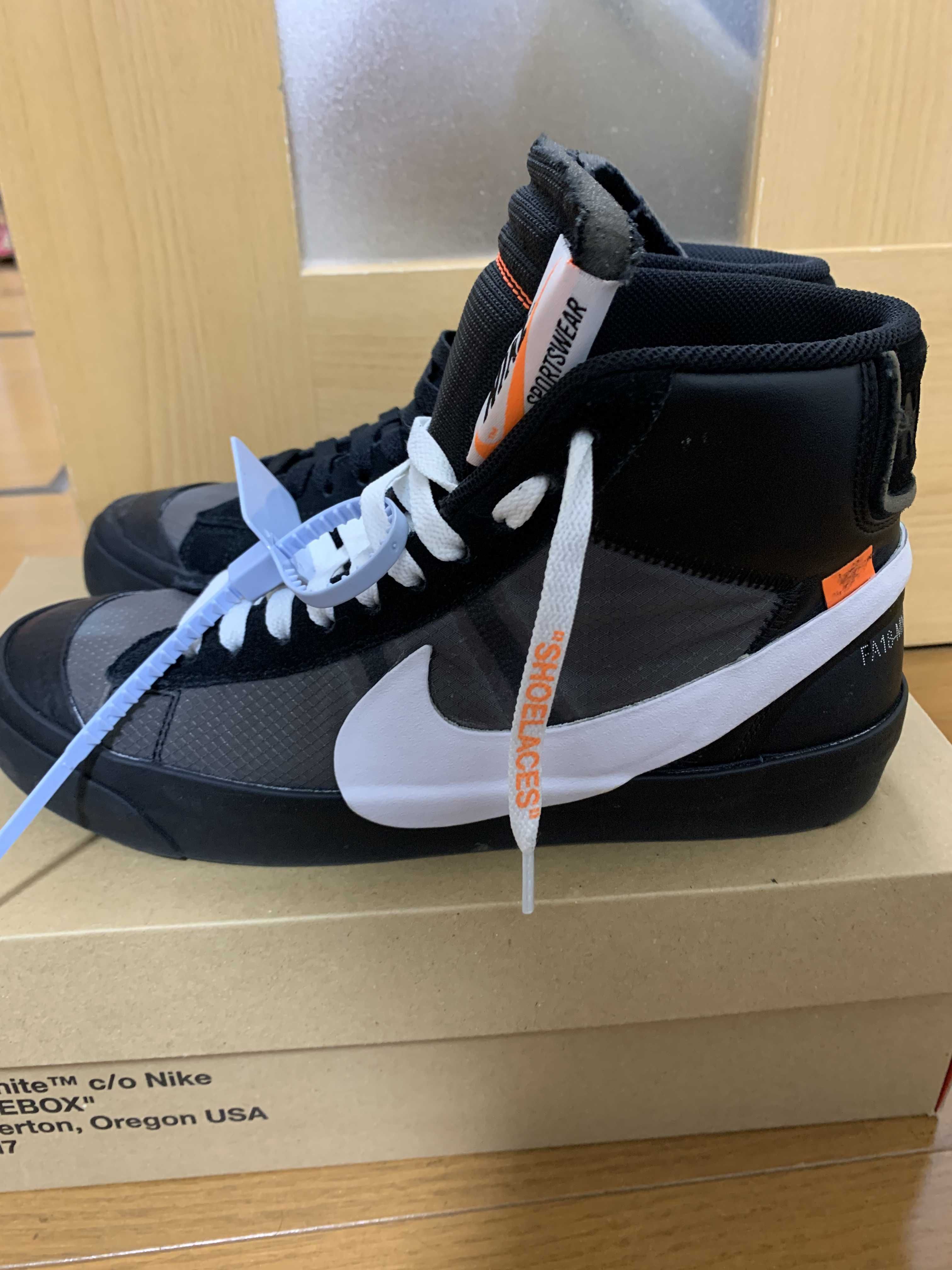 Off-White × Nike Blazer Studio Mid "Grim Reaper"