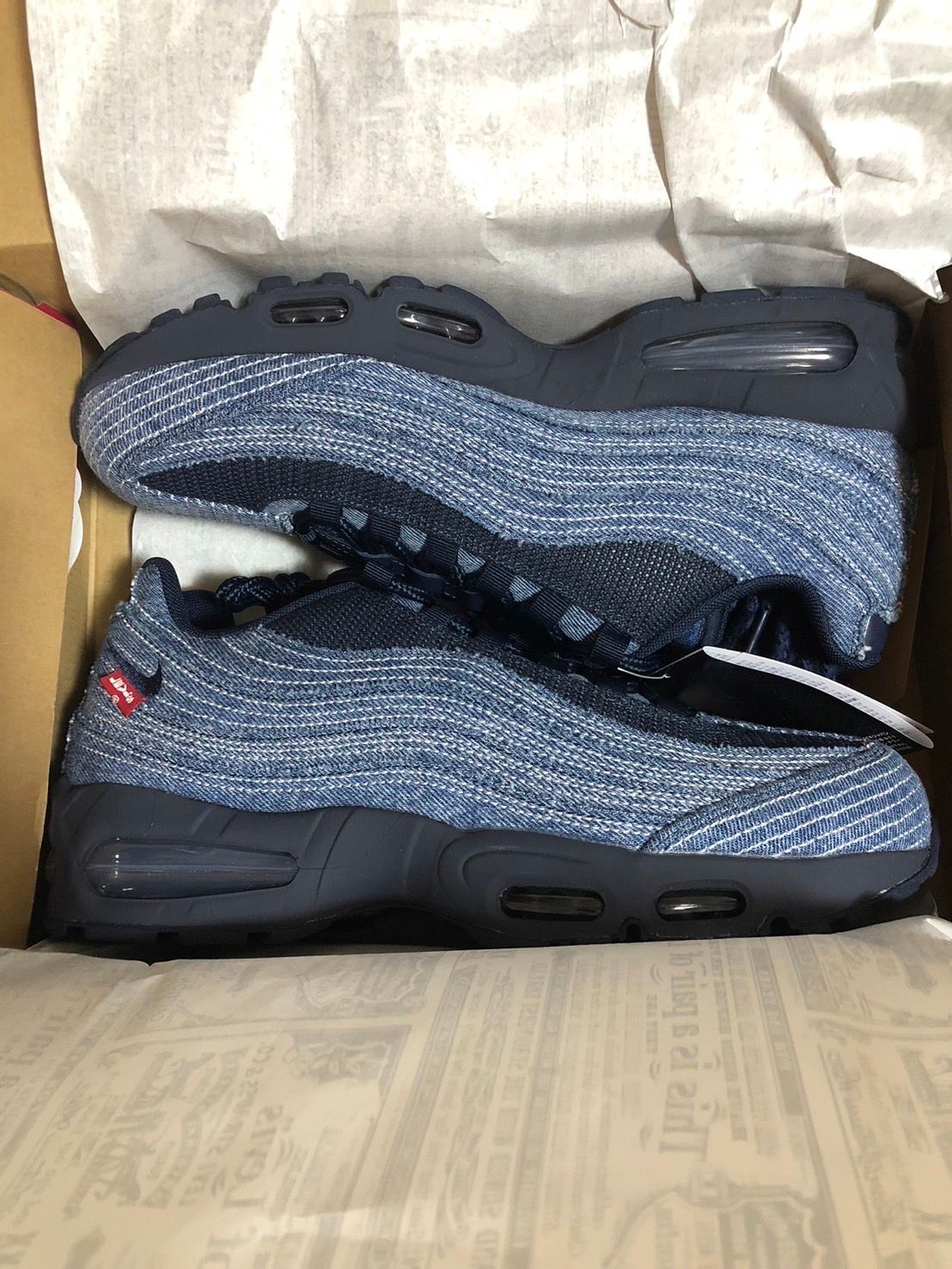 Levi's × Nike Air Max 95 OG "Denim Blue"