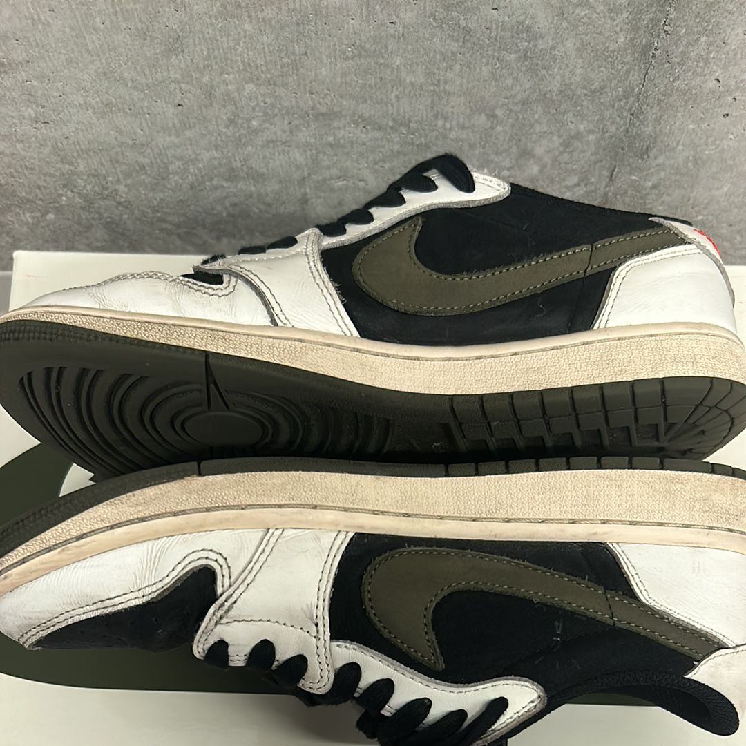 Travis Scott × Nike Women's Air Jordan 1 Low OG "Medium Olive"