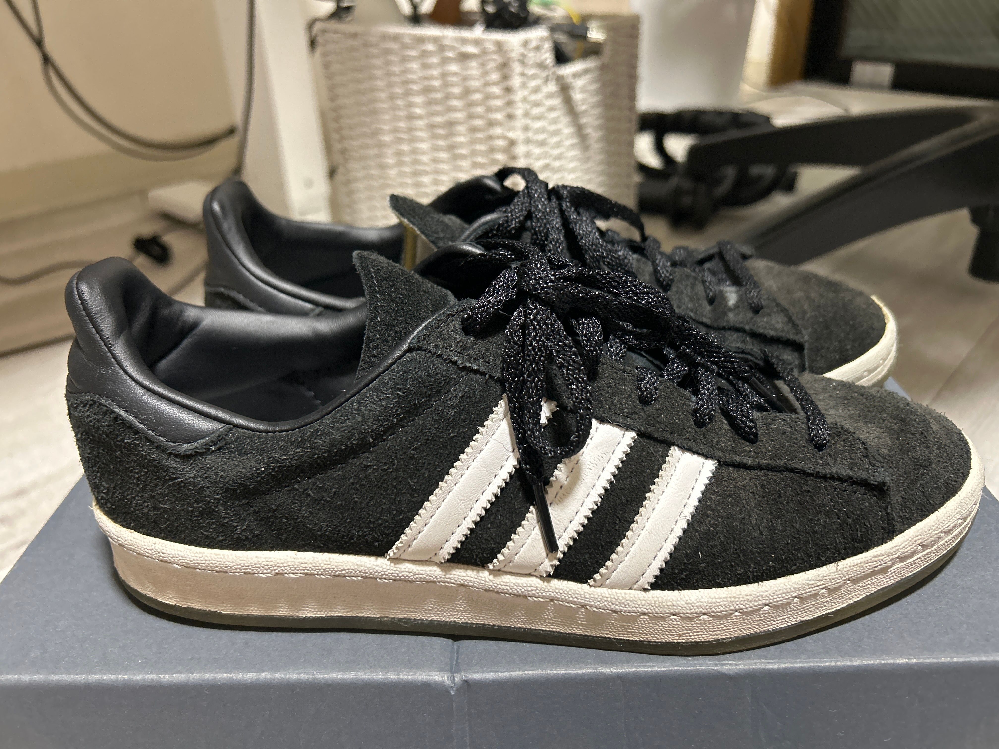 KOSUKE KAWAMURA × adidas Campus 80s "Black"