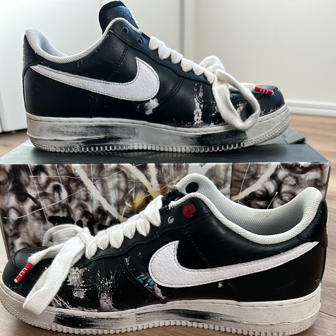 PEACEMINUSONE × Nike Air Force 1 Low Para Noise "Black" / G-DRAGON