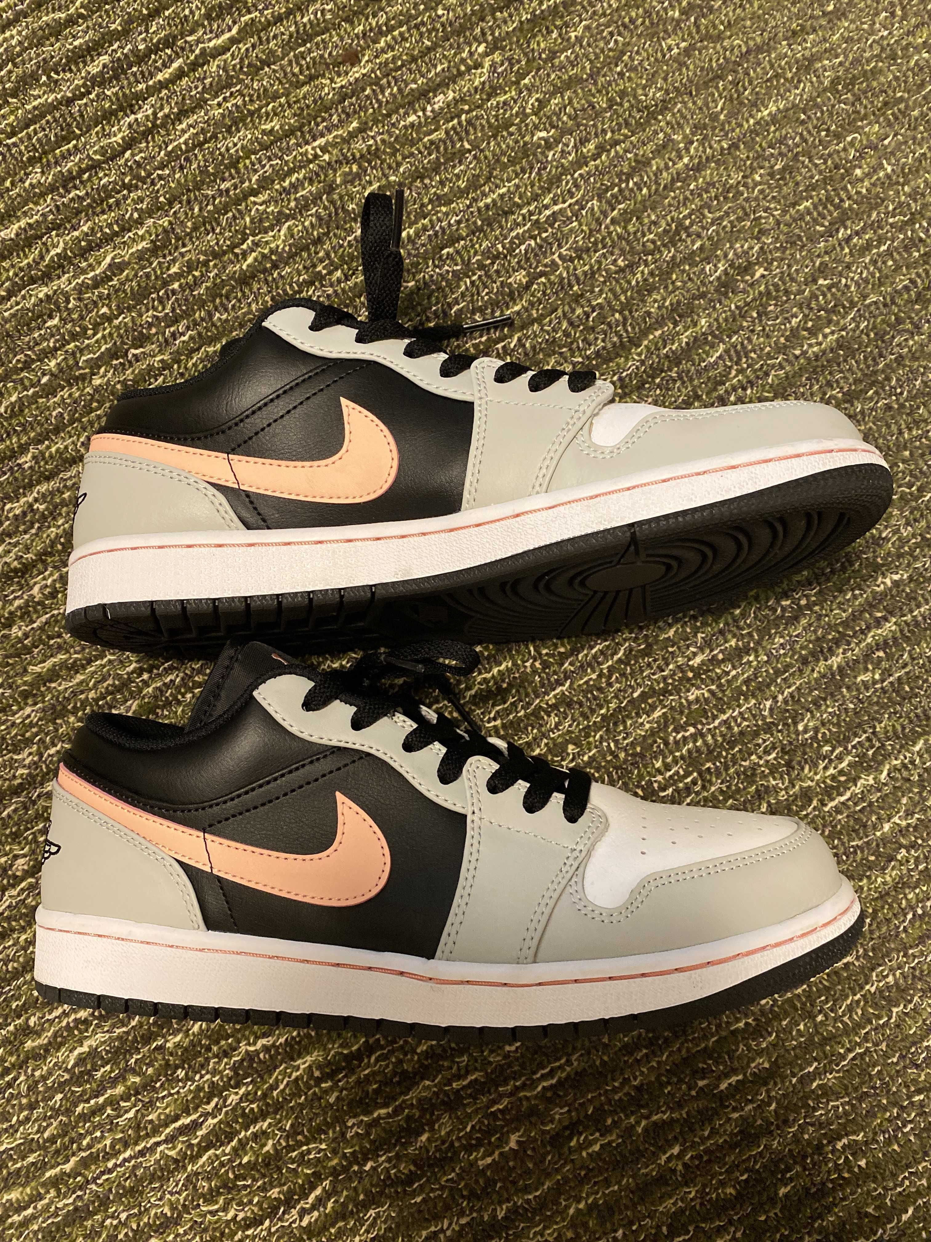 Nike Air Jordan 1 Low "Grey/Black/Pink"