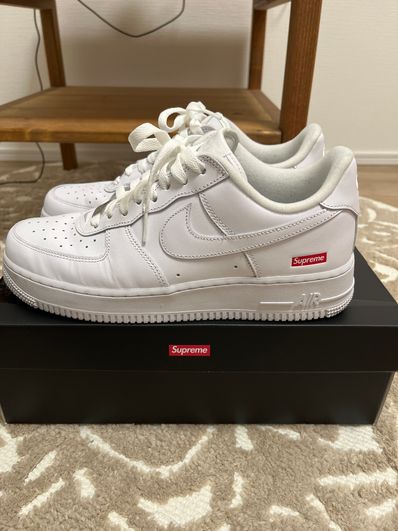 Supreme × Nike Air Force 1 Low "White"