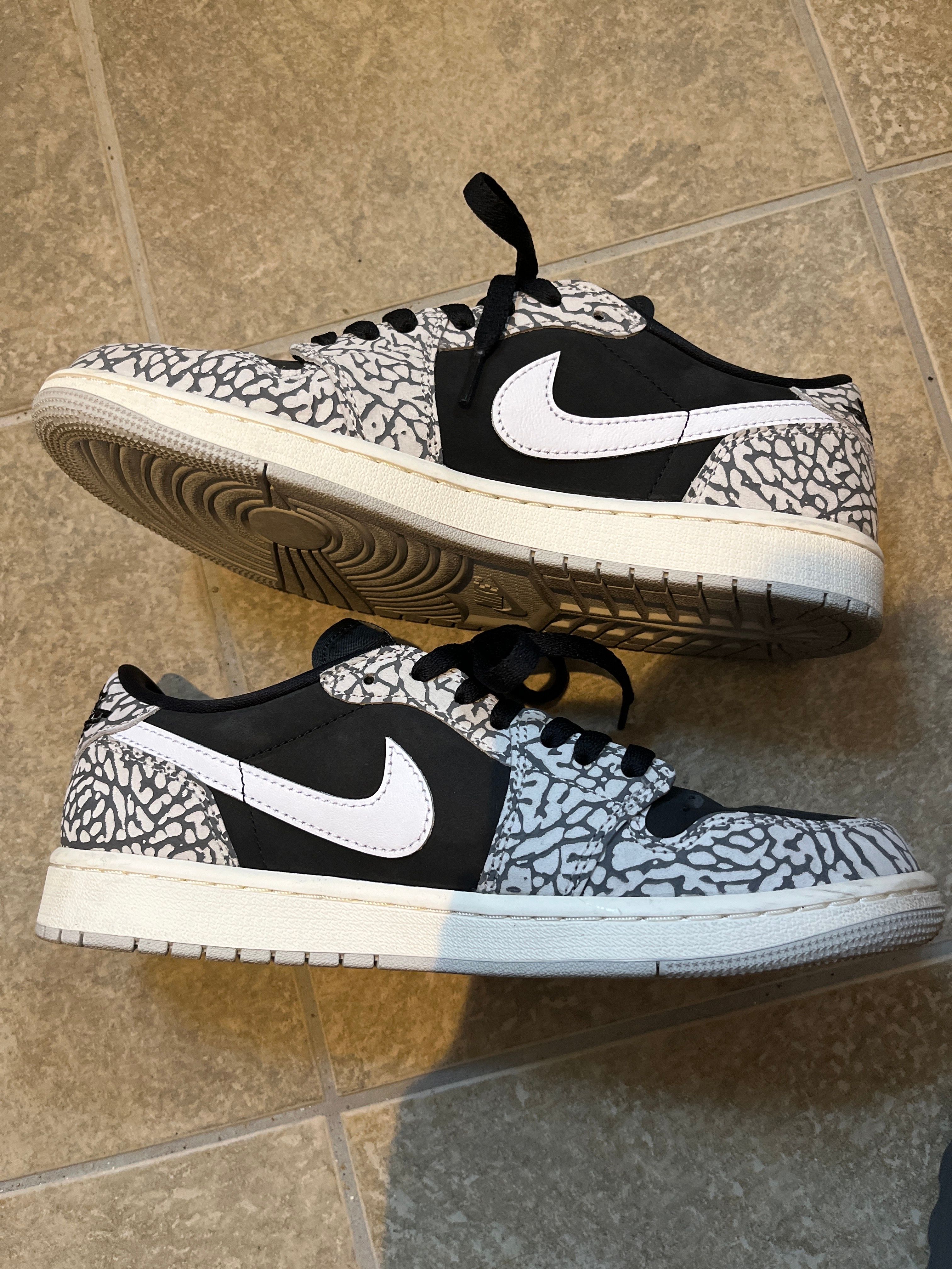 Nike Air Jordan 1 Retro Low OG "Black Cement"