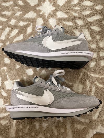 Fragment × sacai × Nike LD Waffle "Light Smoke Grey"